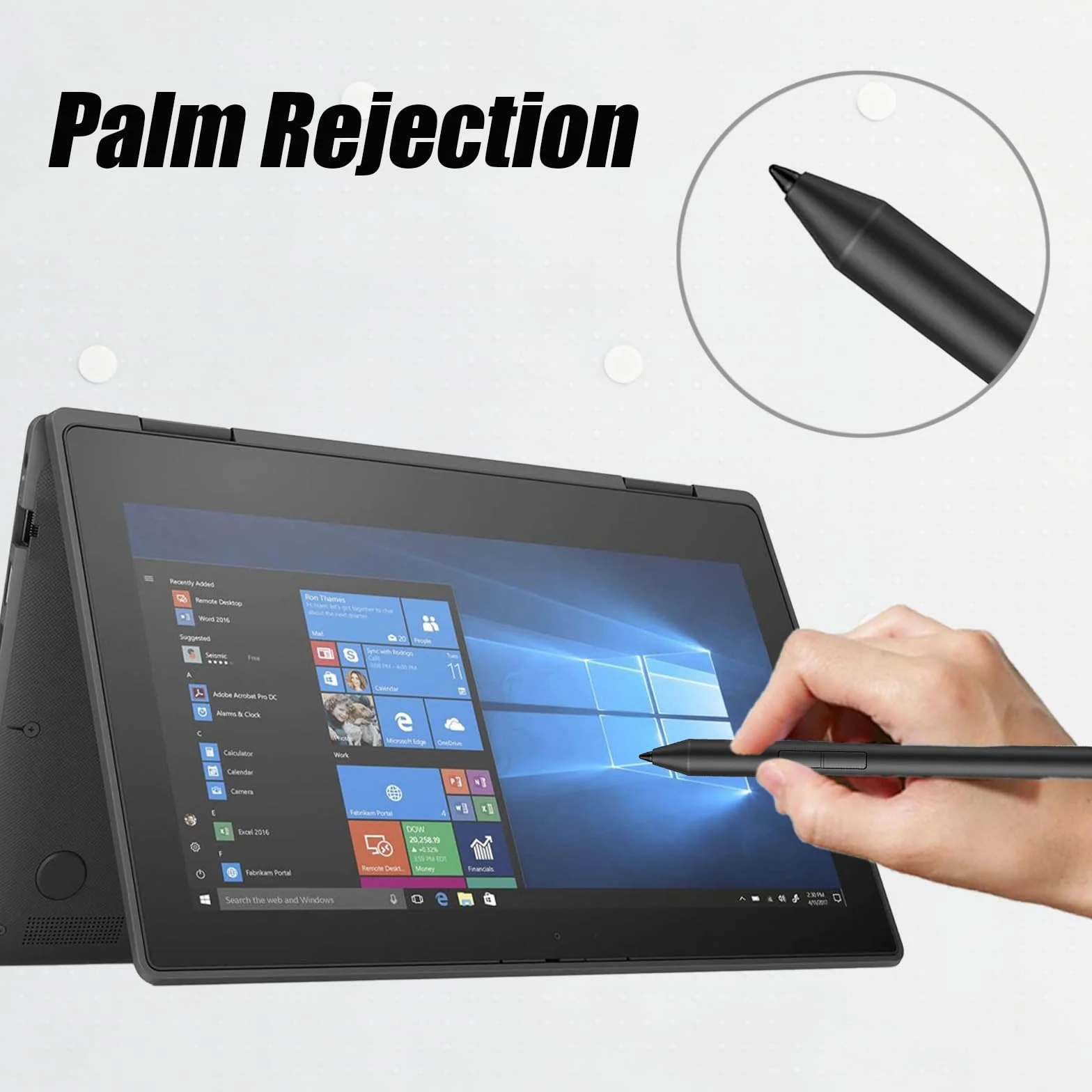 Pro Pen G1 compatibile con Active Stylus PN5122W per Dell Latitude 7440 7340 5330 9430 2-in-1 per Dell XPS 13 9310/9315 2-in-1, Inspiron 14 7420/7425/7430, Inspiron 16 7620 /7630 2 in 1