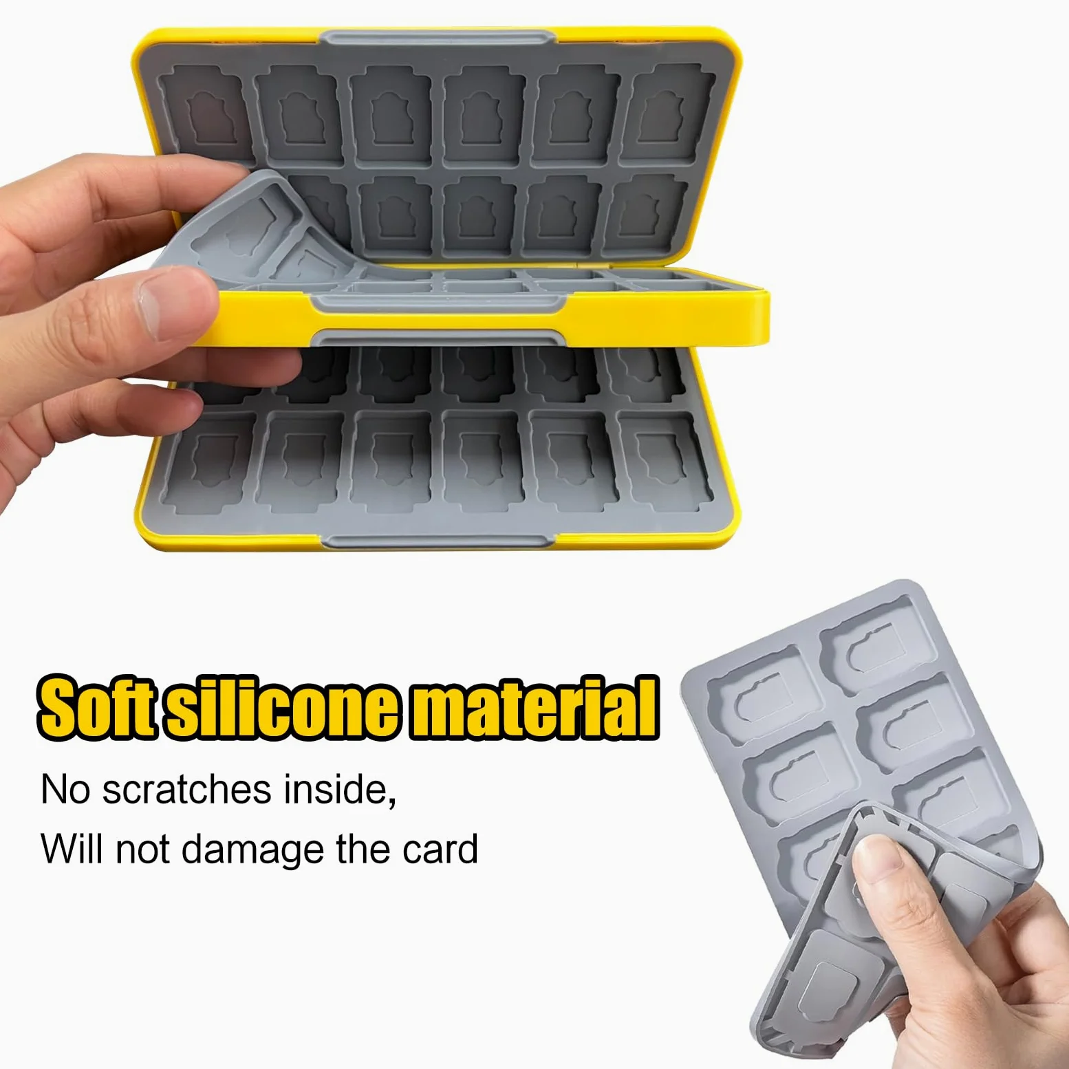 doepeBAE Switch - Custodia per carte da gioco compatibile con Nintendo Switch, porta carte da gioco, nuova custodia protettiva sottile portatile con 48 slot per schede da gioco e 48 slot per schede TF