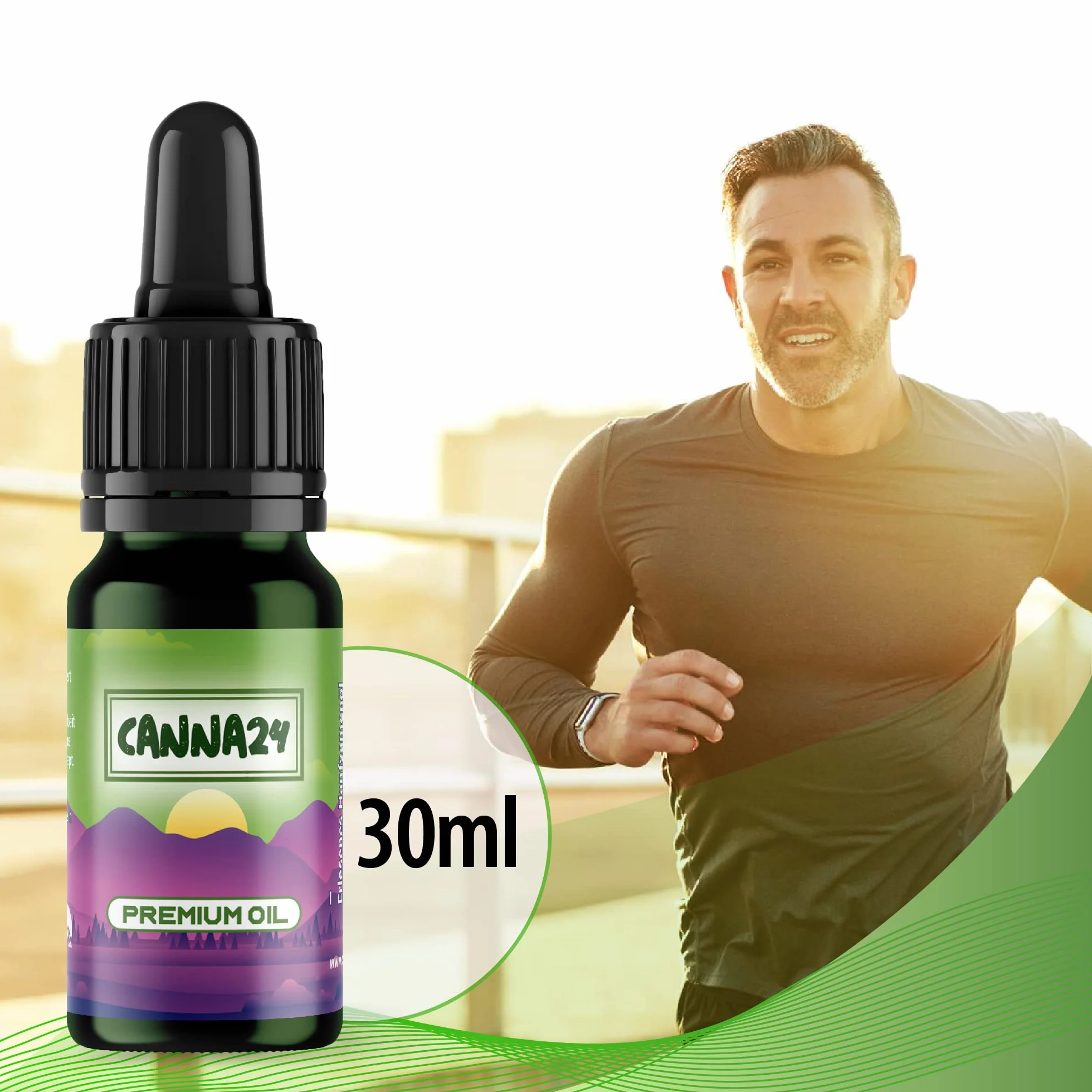 Olio di semi di canapa Vital n. 40 30 ml 750 gocce extra forte Omega 3-6-9