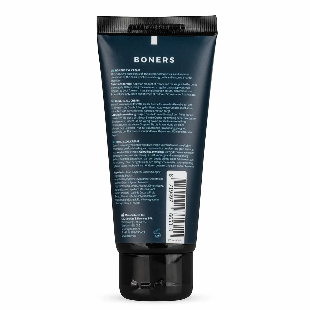 Crema per pene XXL - mega grande per massaggi