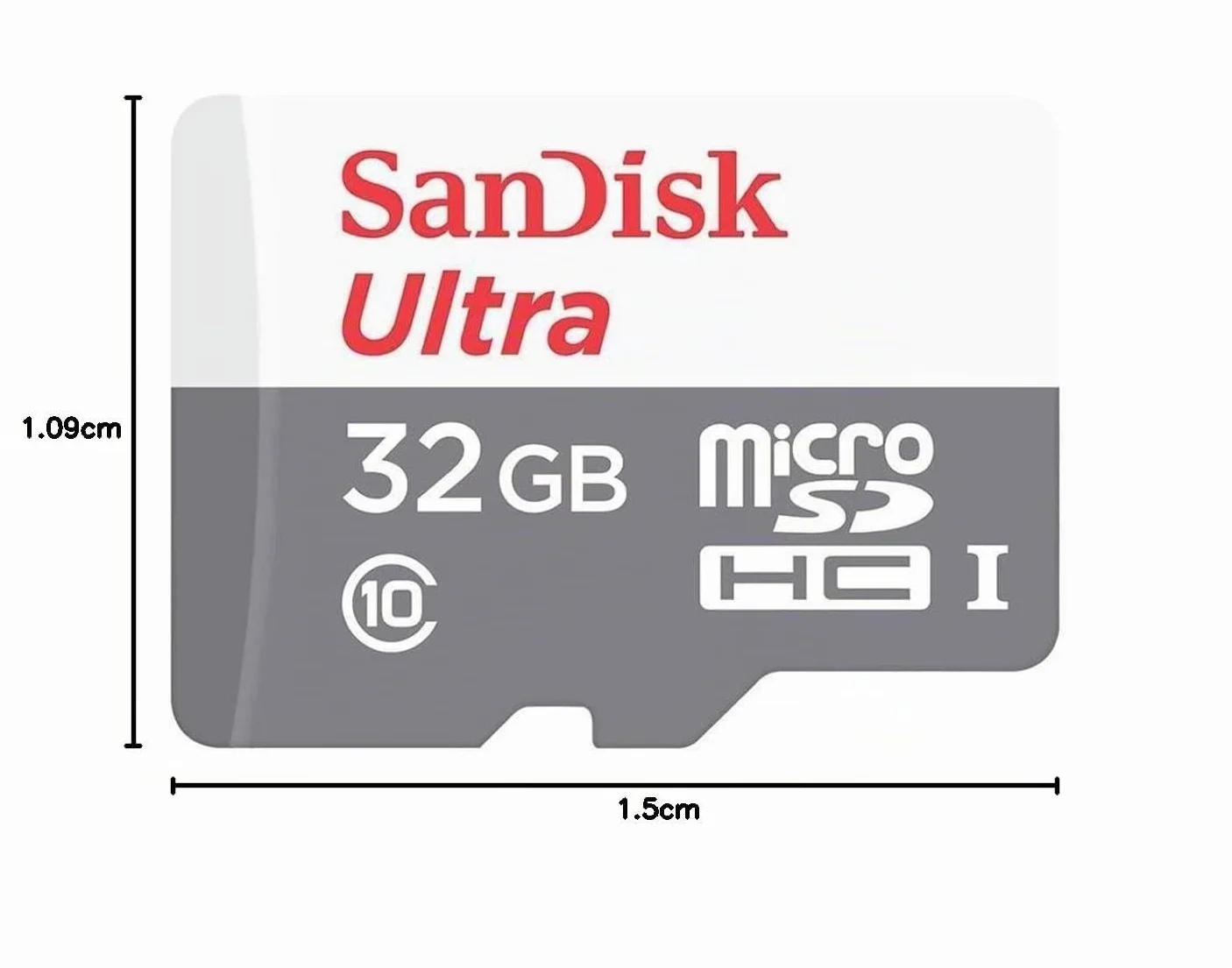 SanDisk Ultra microSDHC 32GB + SD Adapter 100MB/s Class 10 UHS-I