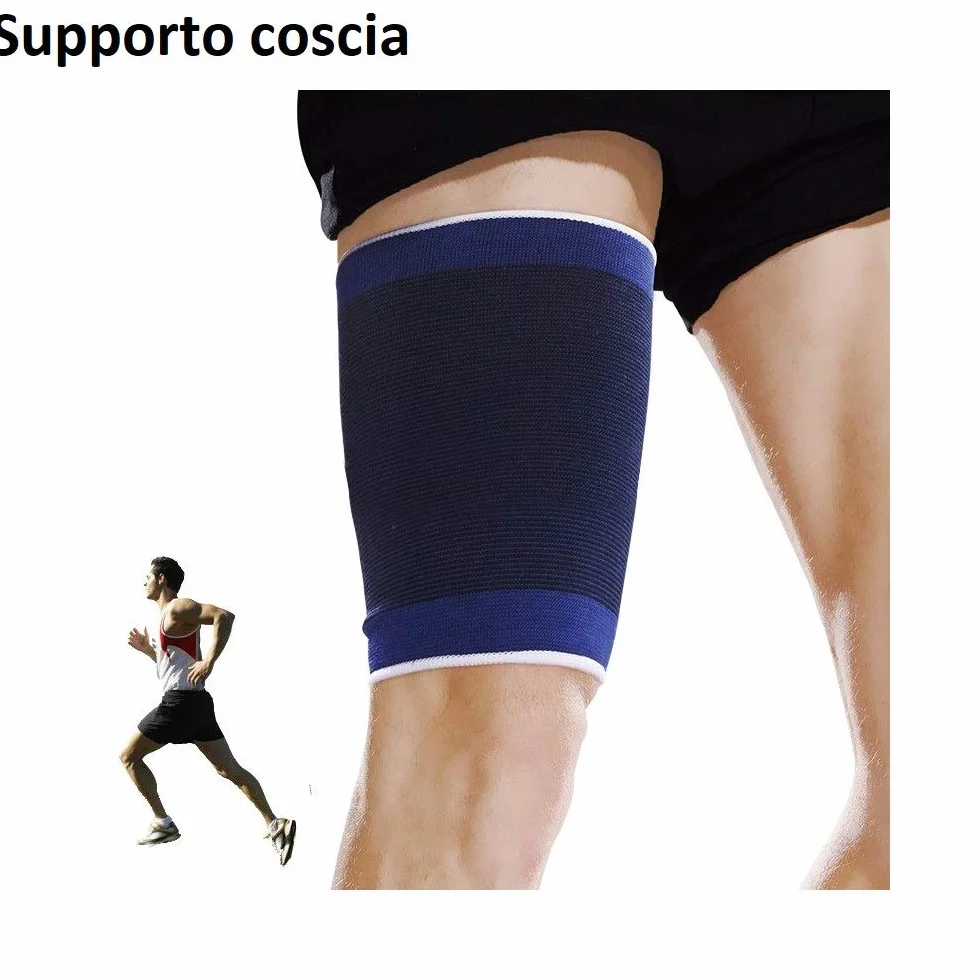 Fascia coscia supporto elastico compressione uomo donna