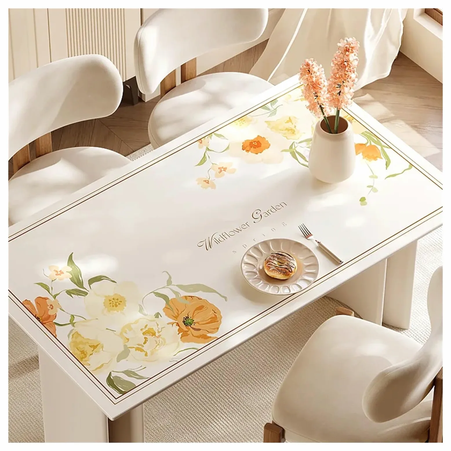 Tappetino da scrivania in pelle Tovaglia moderna in pelle impermeabile, resistente all'olio, al calore, tovaglietta da pranzo for la casa(Color 2,80 * 120CM)