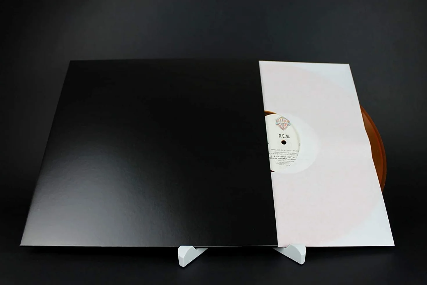 10 pezzi COPERTINA BUSTA ESTERNA INTERA professionale IN CARTONCINO RIGIDO NERO per dischi LP 33 GIRI 12" maxi single (vinili diam. 30 cm)