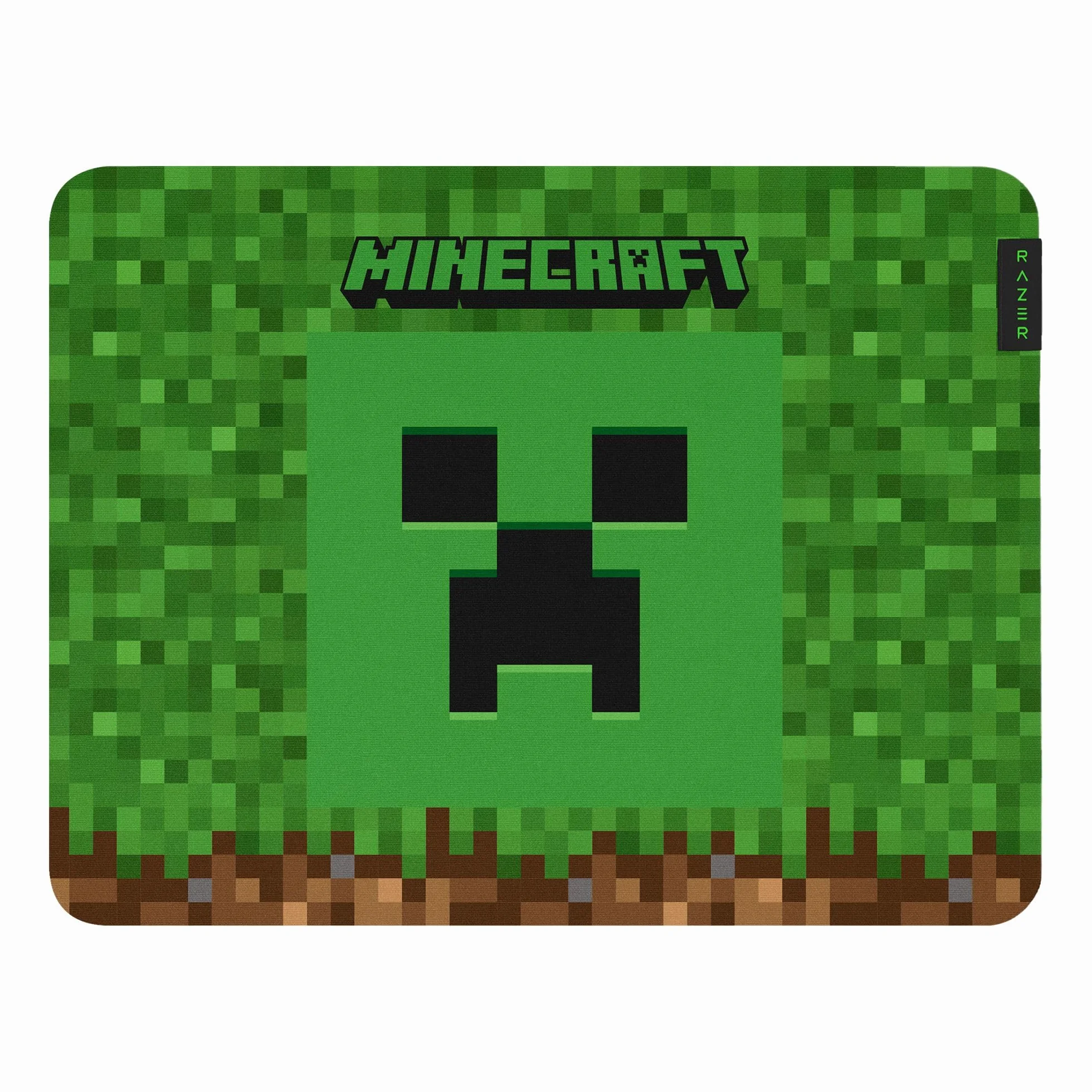 Razer Gigantus V2 Minecraft Edition - Morbido tappetino per mouse da gioco per velocità e controllo (superficie a microtessitura, schiuma di gomma spessa, base antiscivolo, 360 x 275 x 3 mm) Minecraft