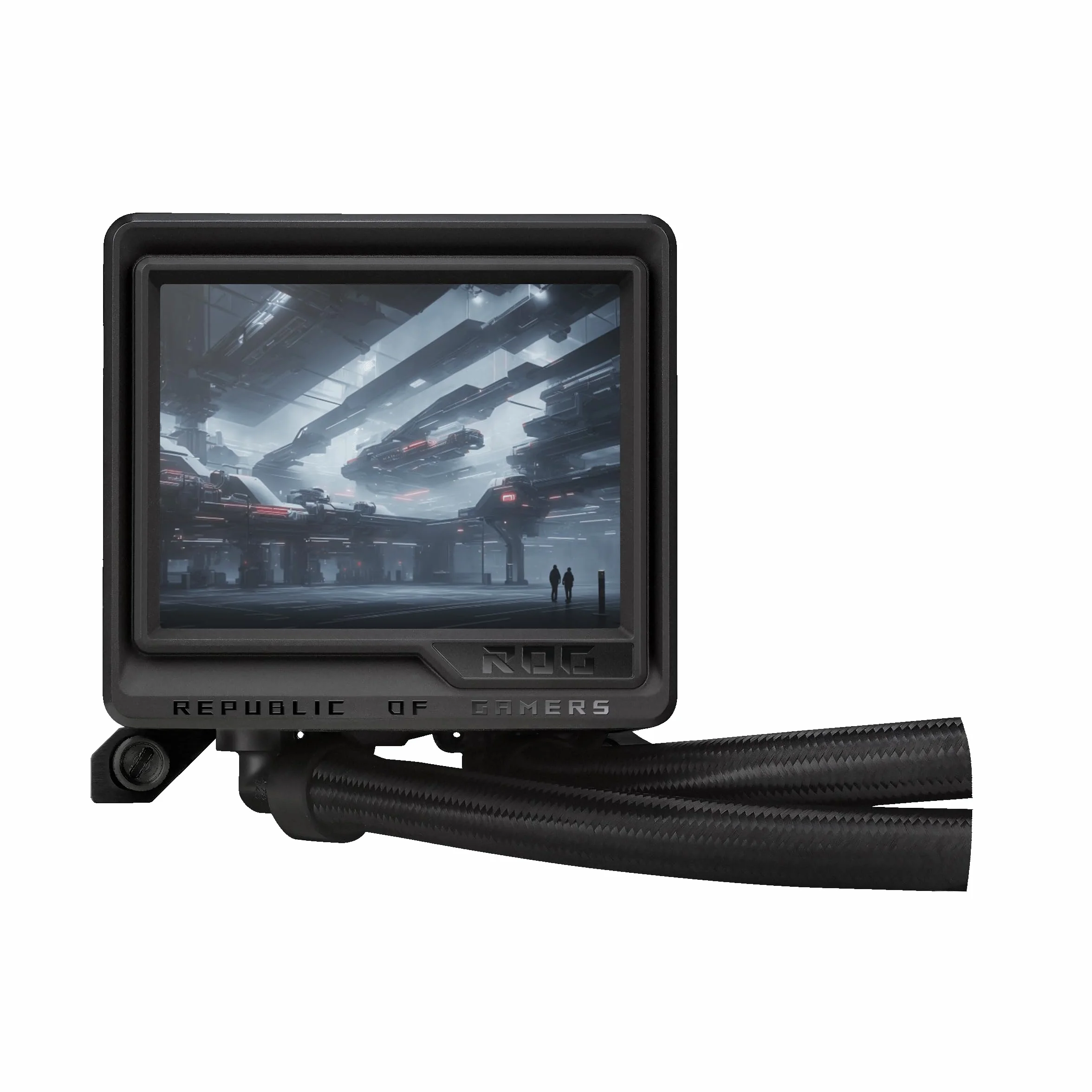 ASUS ROG Ryujin III 360 ARGB Extreme, Dissipatore a Liquido All-In-One con Pompa Emma Gen8 V2, Tre Ventole ROG RGB per un Elevato Flusso d'Aria, Schermo LCD da 3,5" per Monitoraggio, Nero