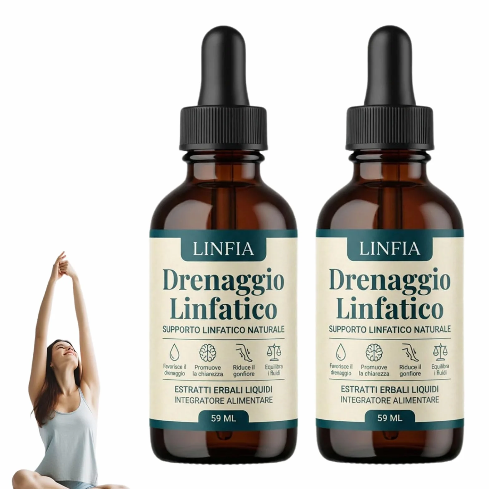 Gocce Drenaggio Linfatico Formula Erboristica Naturale