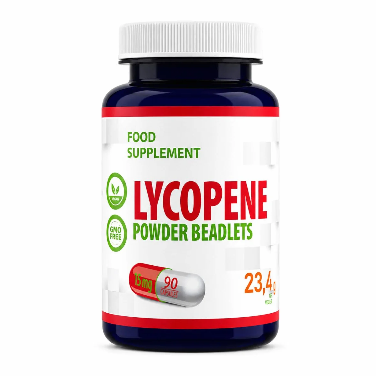 Hepatica Licopene 15 mg 90 Capsule Vegane Estratto di Pomodoro Standardizzato 10% Licopene