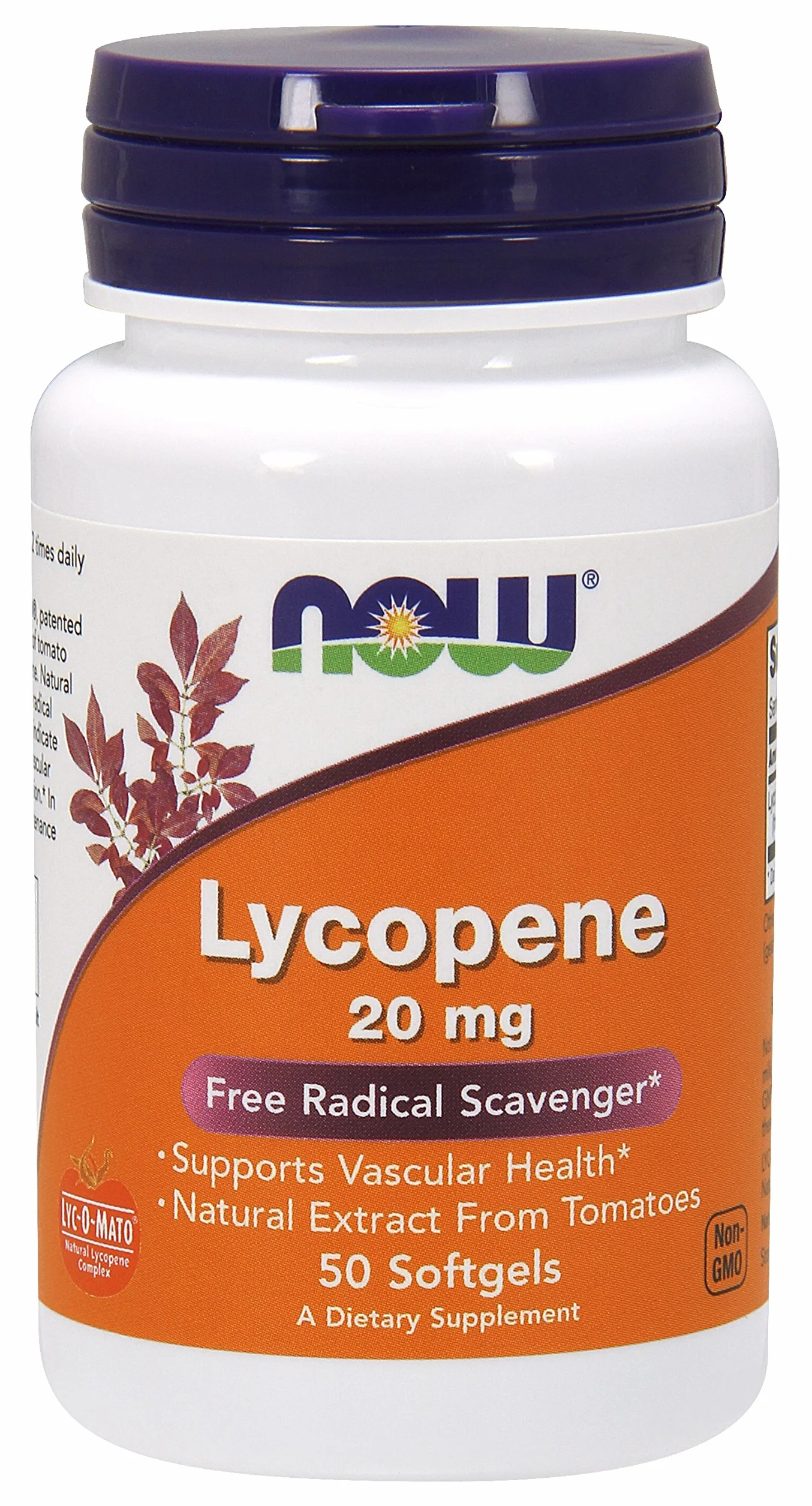 NOW Foods Lycopene 20 mg 50 softgel
