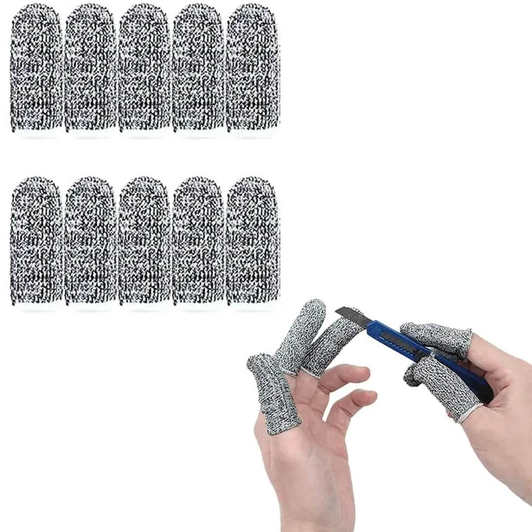 Cullini resistenti al taglio, proteggi dita riutilizzabili per lavoro, cucina, giardino