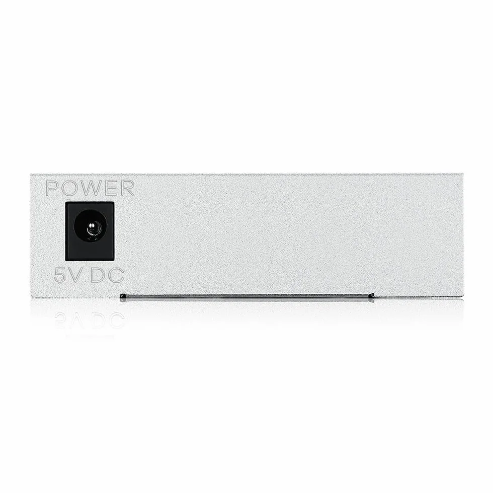 Zyxel Switch a 5 Porte Gigabit Non Gestito | Ethernet Splitter | Montaggio a Parete o da Tavolo [GS-105B v5]