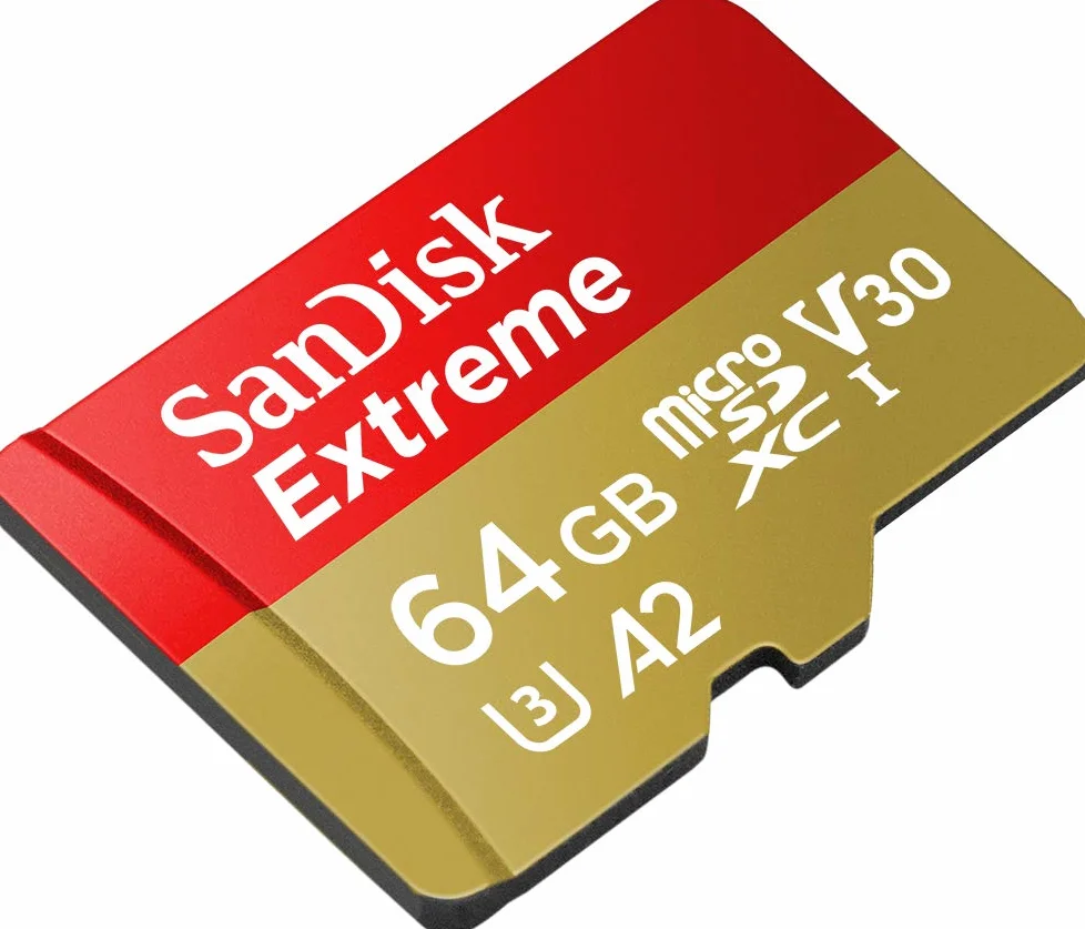 SanDisk 64 GB Extreme scheda microSDXC per gaming mobile, fino a 170 MB/s, prestazioni app A2, UHS-I, Classe 10, U3, V30