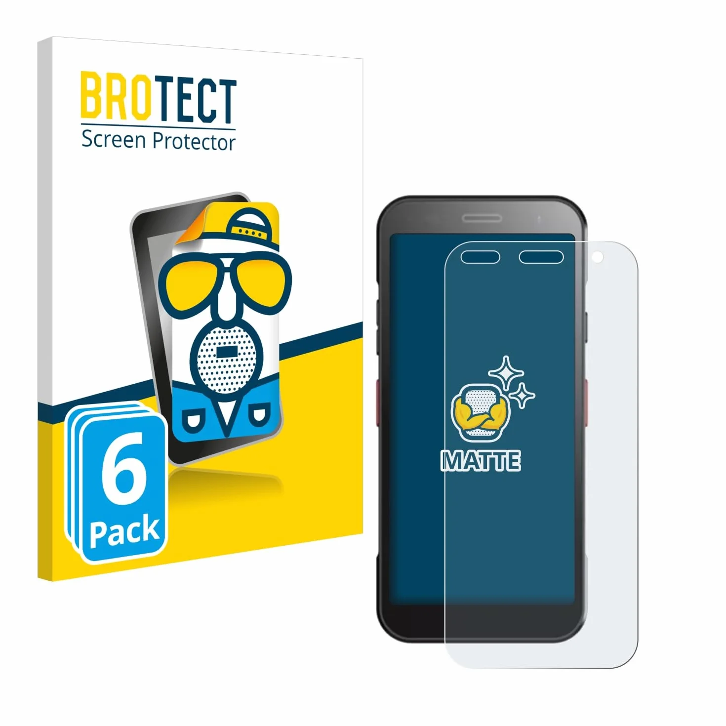brotect Pellicola Protettiva Opaca per Honeywell CT32 Pellicola Protettiva Anti-Riflesso (6 Pezzi)