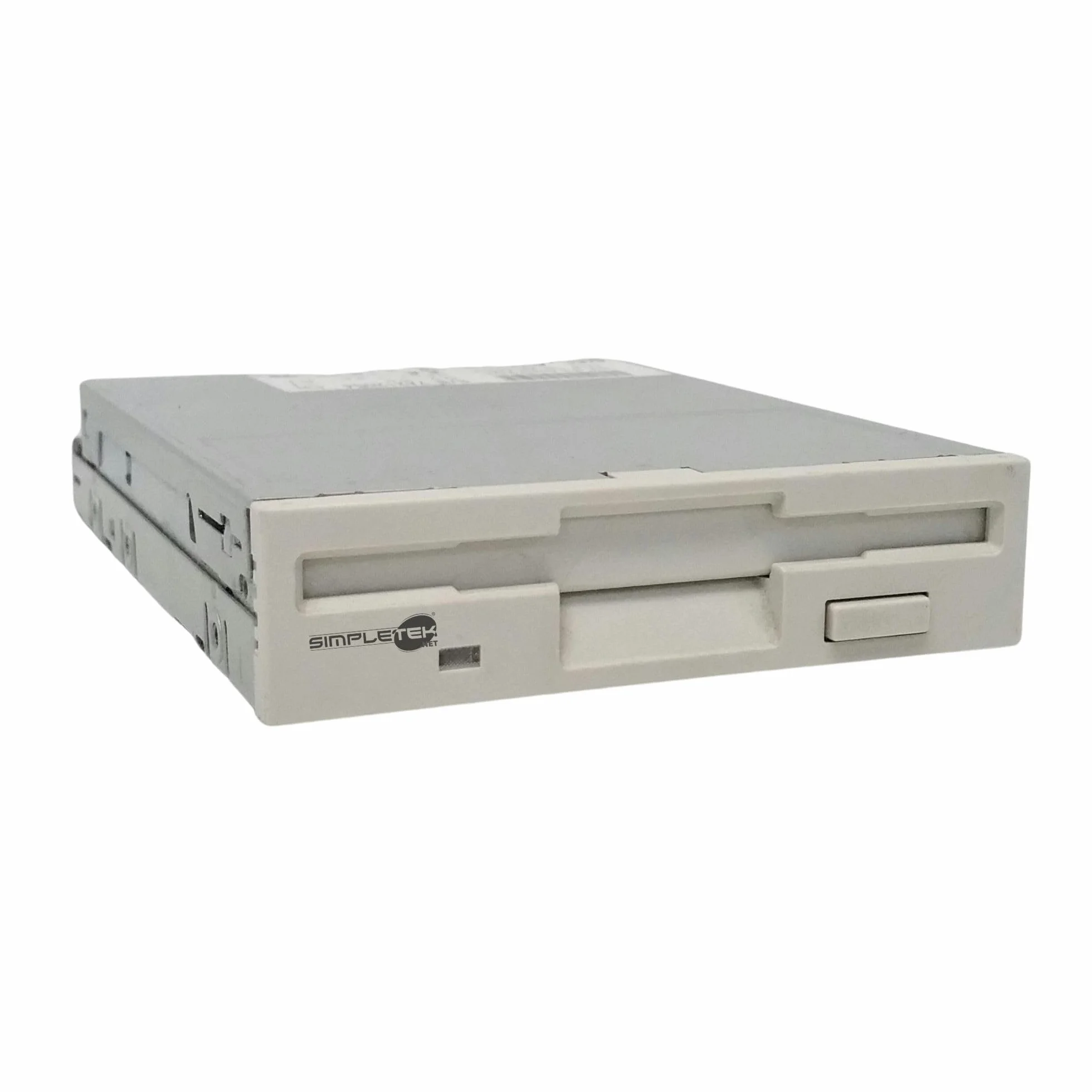 SIMPLETEK - Lettore Floppy Disk 3.5" Interno DF354H090F - 1.44MB IDE PATA EIDE Bianco | FDD per Computer Desktop e Server (Ricondizionato)
