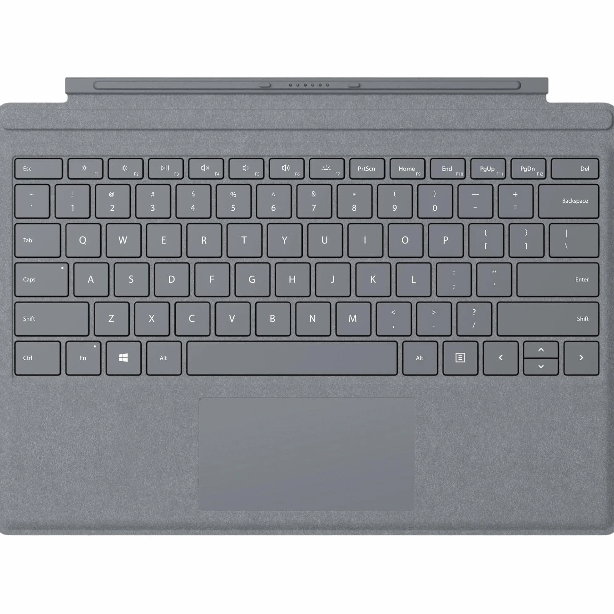 Microsoft Surface Pro Type Cover QWERTY Italiano Platino Ricondizionato