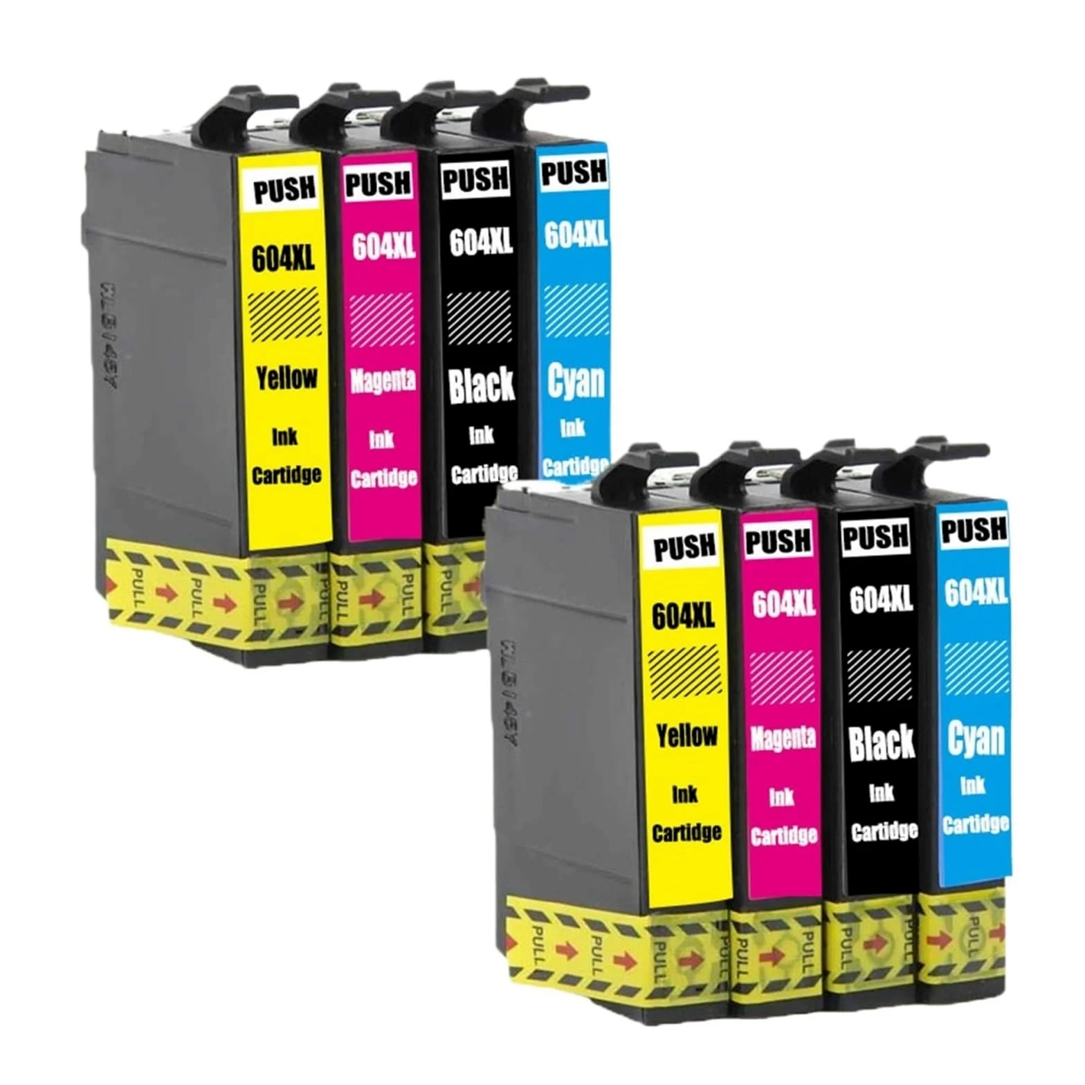 Cartucce d’inchiostro, compatibile con Epson, 604xl XP-2200 XP-3200 | XP-4200, XP-2205, XP-3205, XP-4205, WF-2910DWF, WF-2950, stampante(8PCS-2Set)
