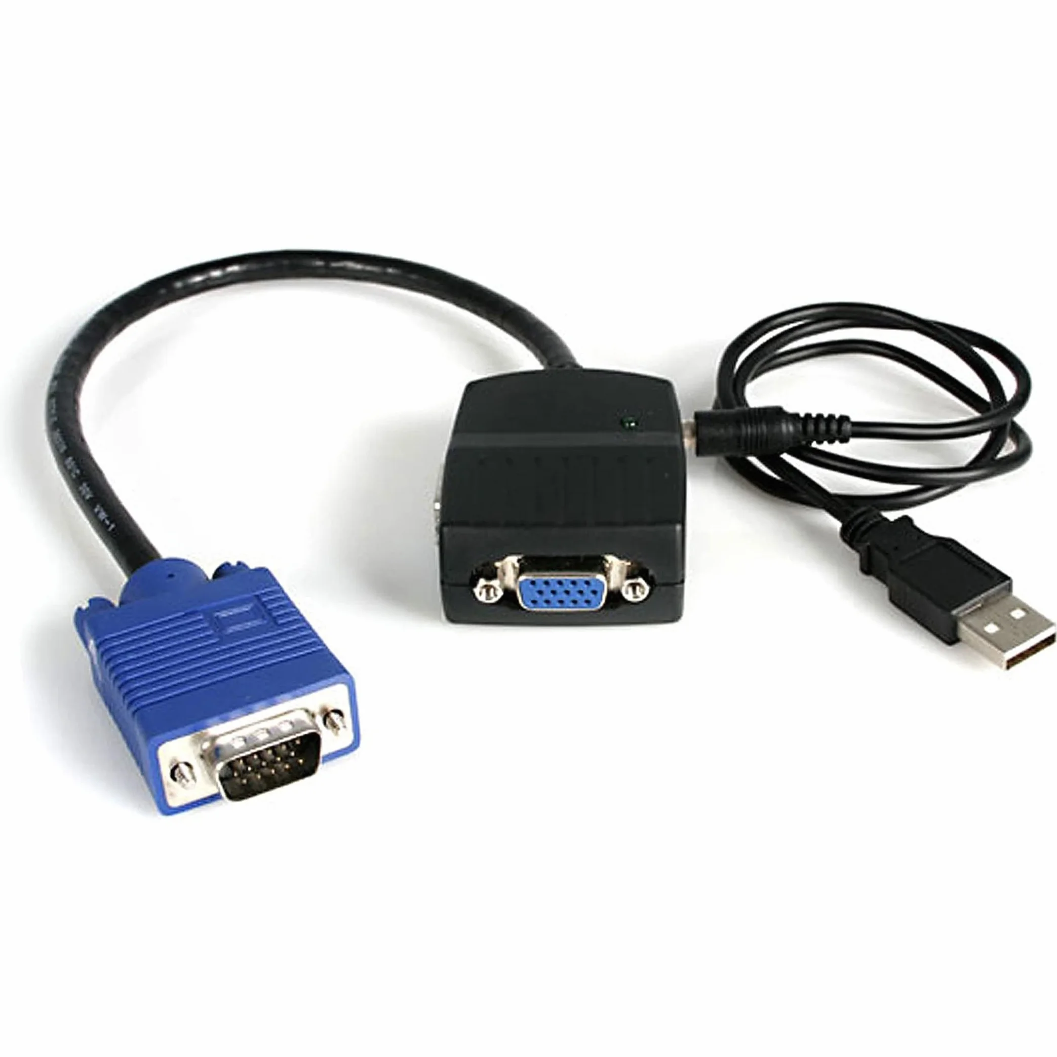 StarTech.com Sdoppiatore video VGA a 2 porte, Alimentato via USB