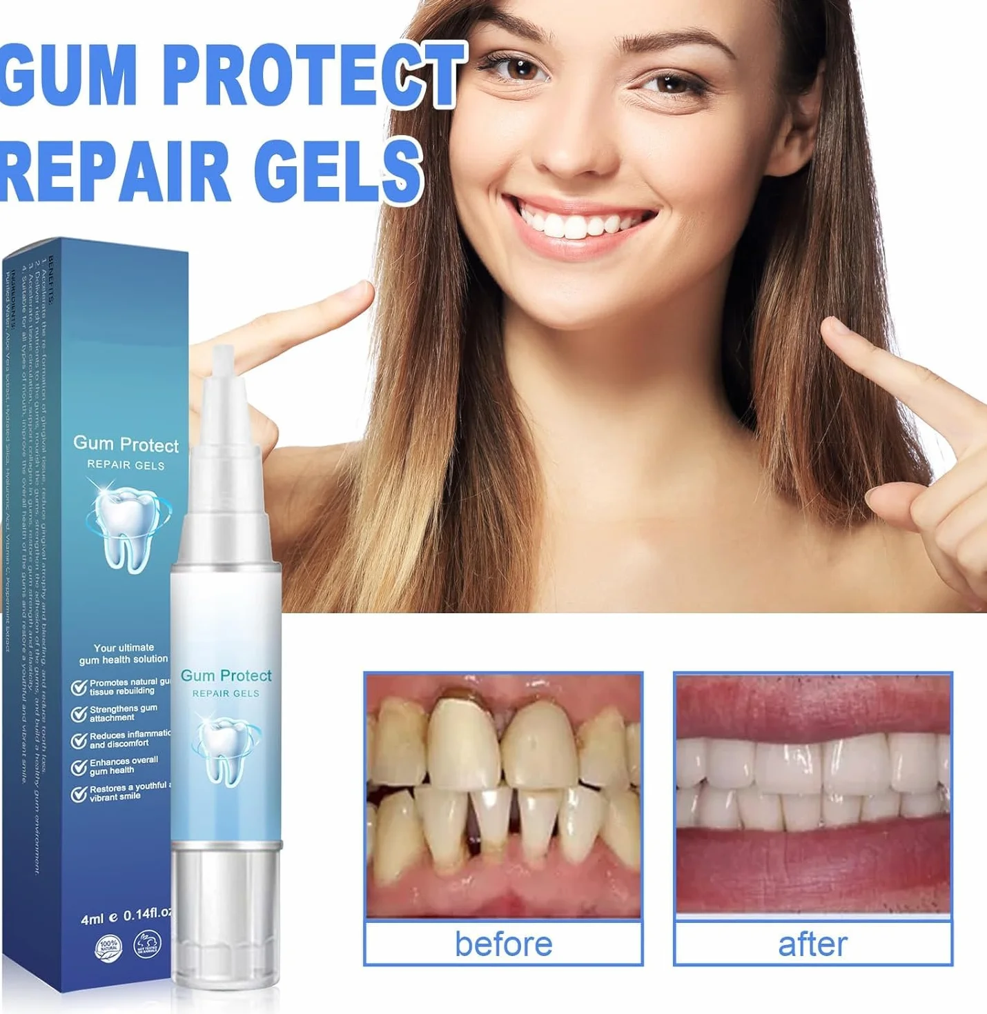 Neslemy Gum Shield Therapy Gel 3-Pack