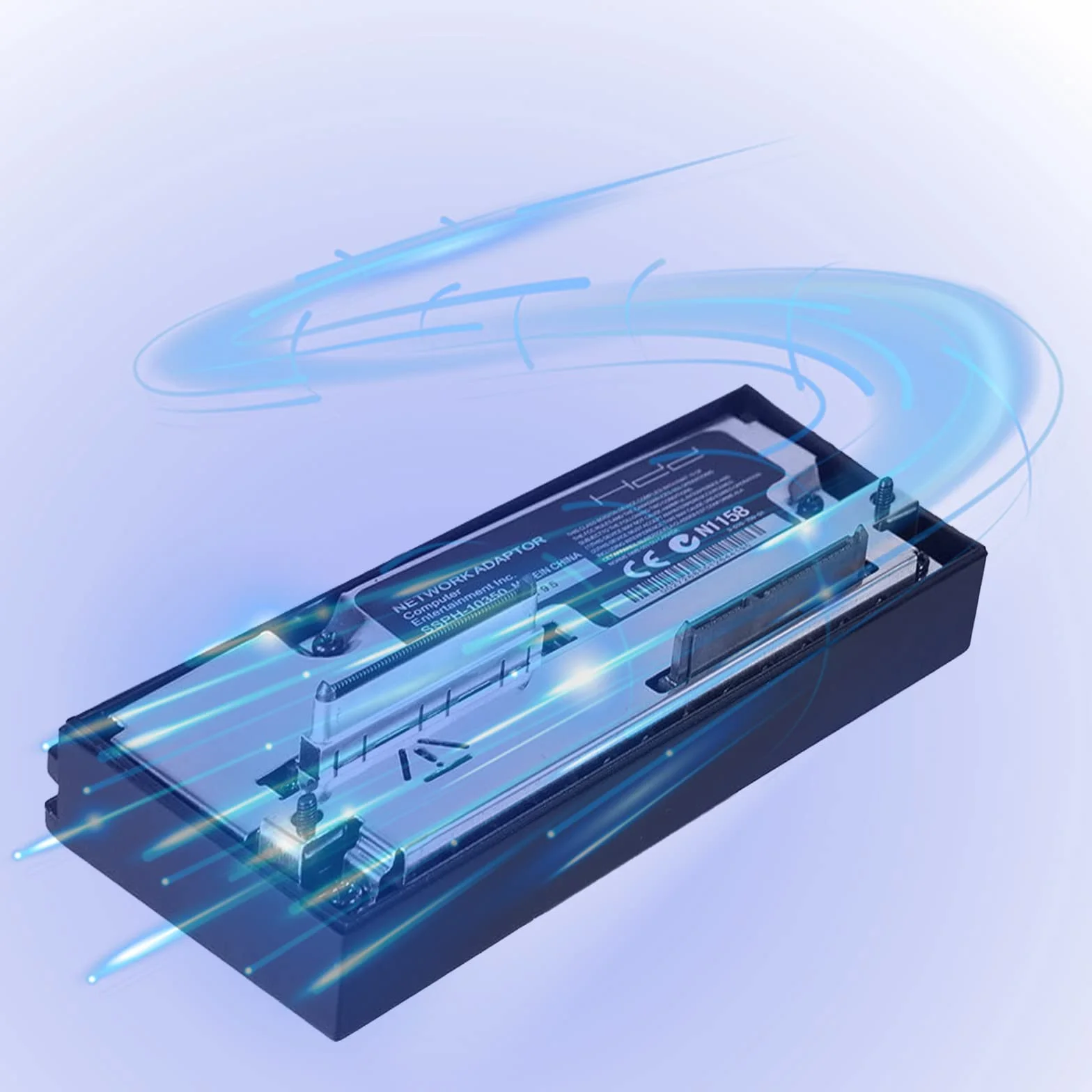mumisuto Adattatore HDD per PS2 per interfaccia SATA, adattatore per disco rigido per PS2, senza IDE