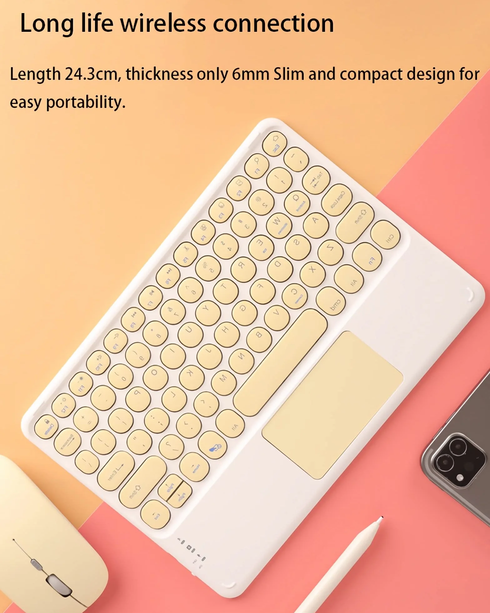 Custodia con Tastiera per Samsung Galaxy Tab S8/S8 Plus/S7 FE/S7plus/S8 Ultra Touchpad Tastiera Staccabile con S Pen Holder Cover per 12,4 14,6 10,4 10,5 con Mouse Bluetooth,Blu,S8Ultra