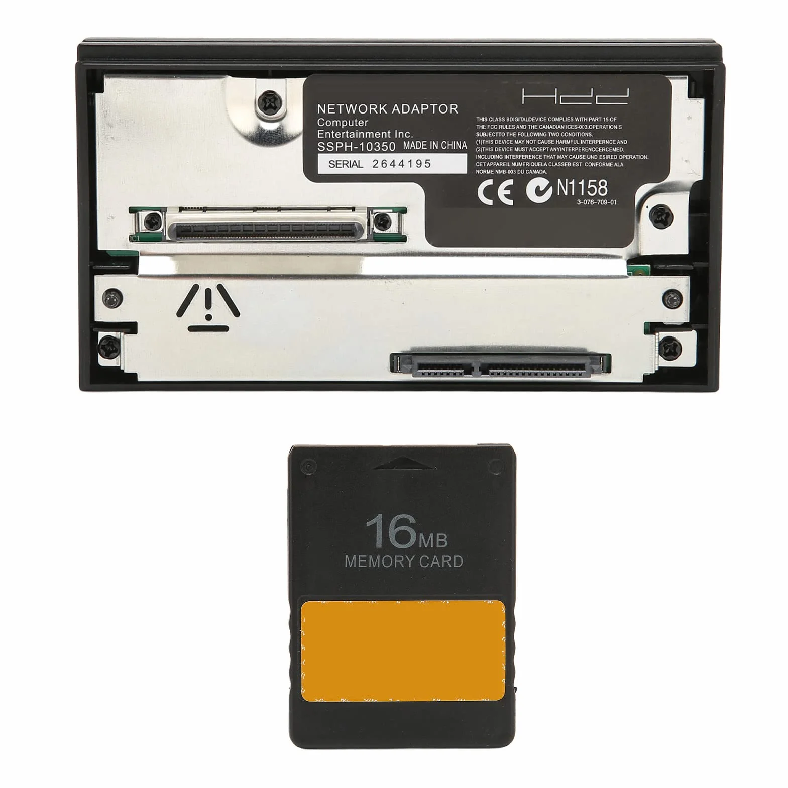 Set di adattatori di rete PS2 con interfaccia HDD con scheda di memoria FMCB versione 1 966 da 16 MB McBoot supporta fino a 2 TB di gioco senza dischi host compatibili