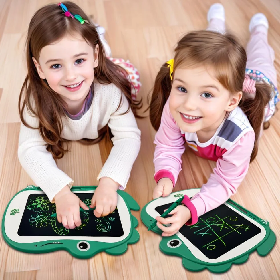 Tablet da Disegno LCD 8,5 Pollici Giocattoli Educativi per Bambini Ragazze Ragazzi 2-3 Anni