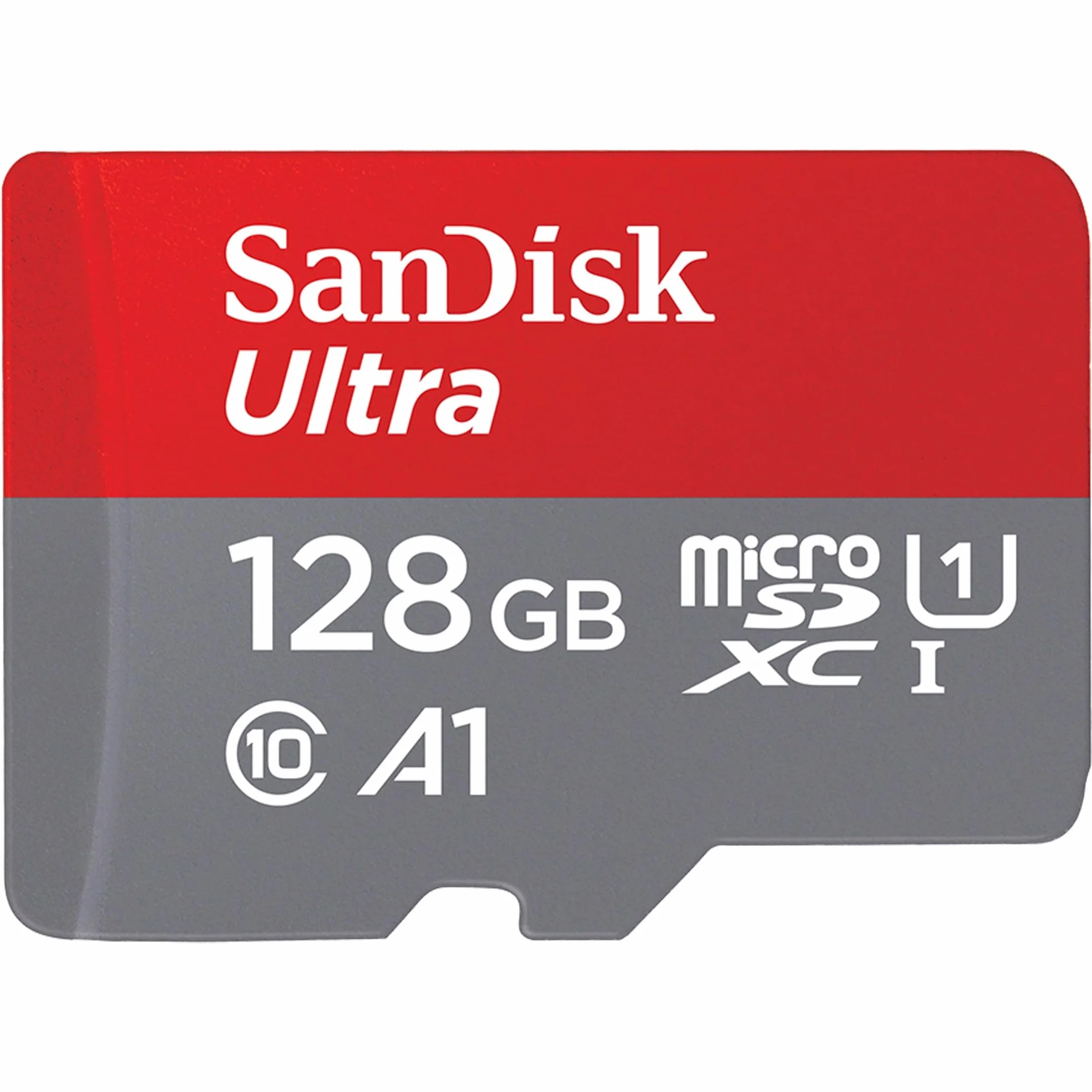 SanDisk 128GB Ultra scheda microSDXC + adattatore SD 140 MB/s A1 UHS-I Class 10 U1