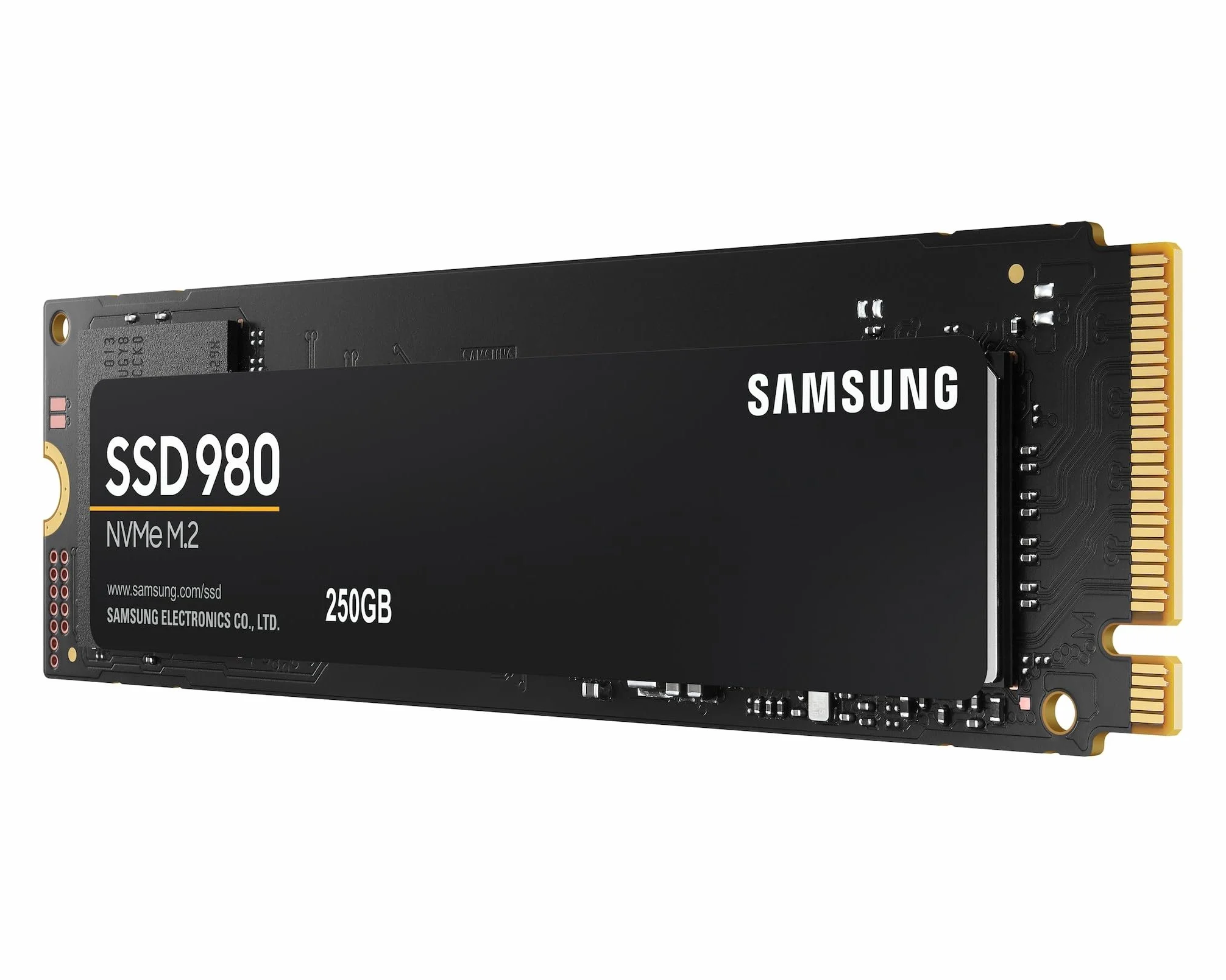 Samsung 980 250 GB PCIe 3.0 (up to 2,900 MB/s) NVMe M.2 Internal Solid State Drive (SSD) (MZ-V8V250BW)