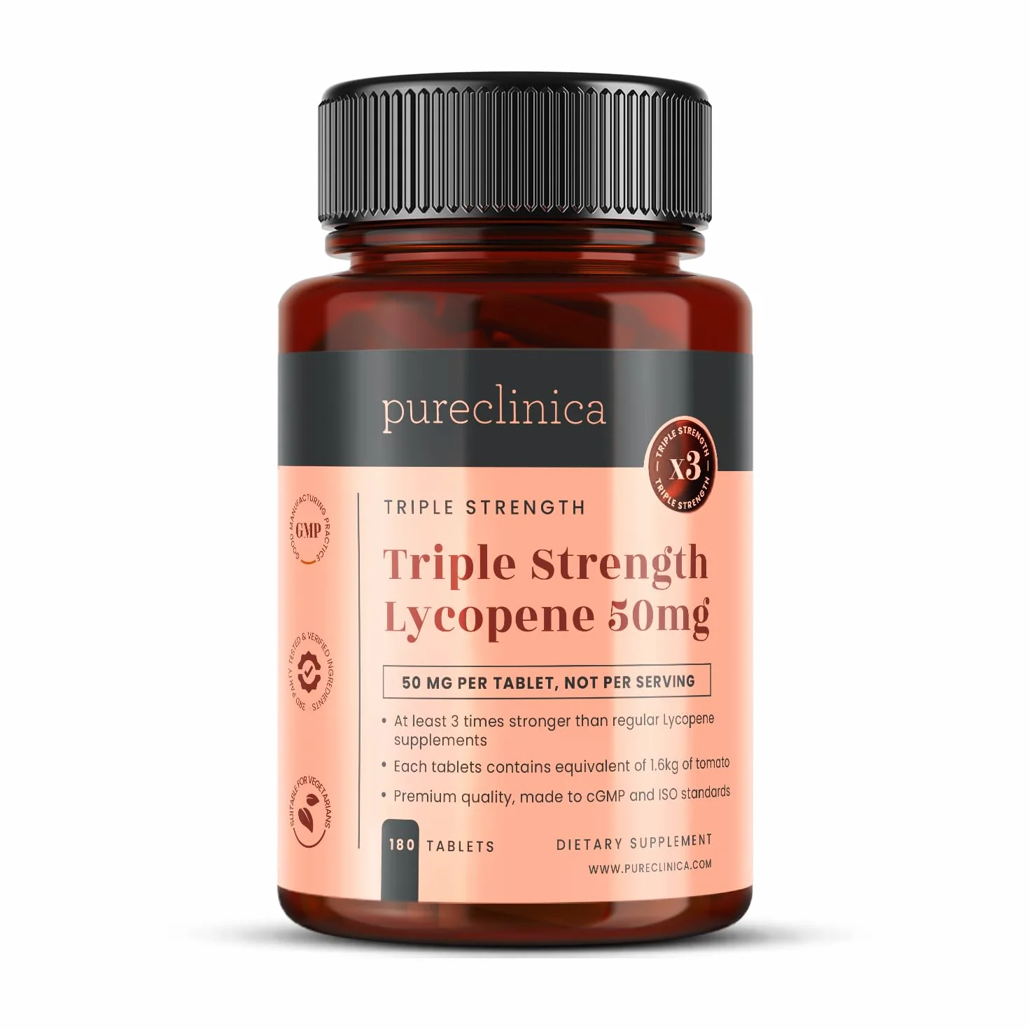 Licopene 50 mg 180 compresse integratore antiossidante