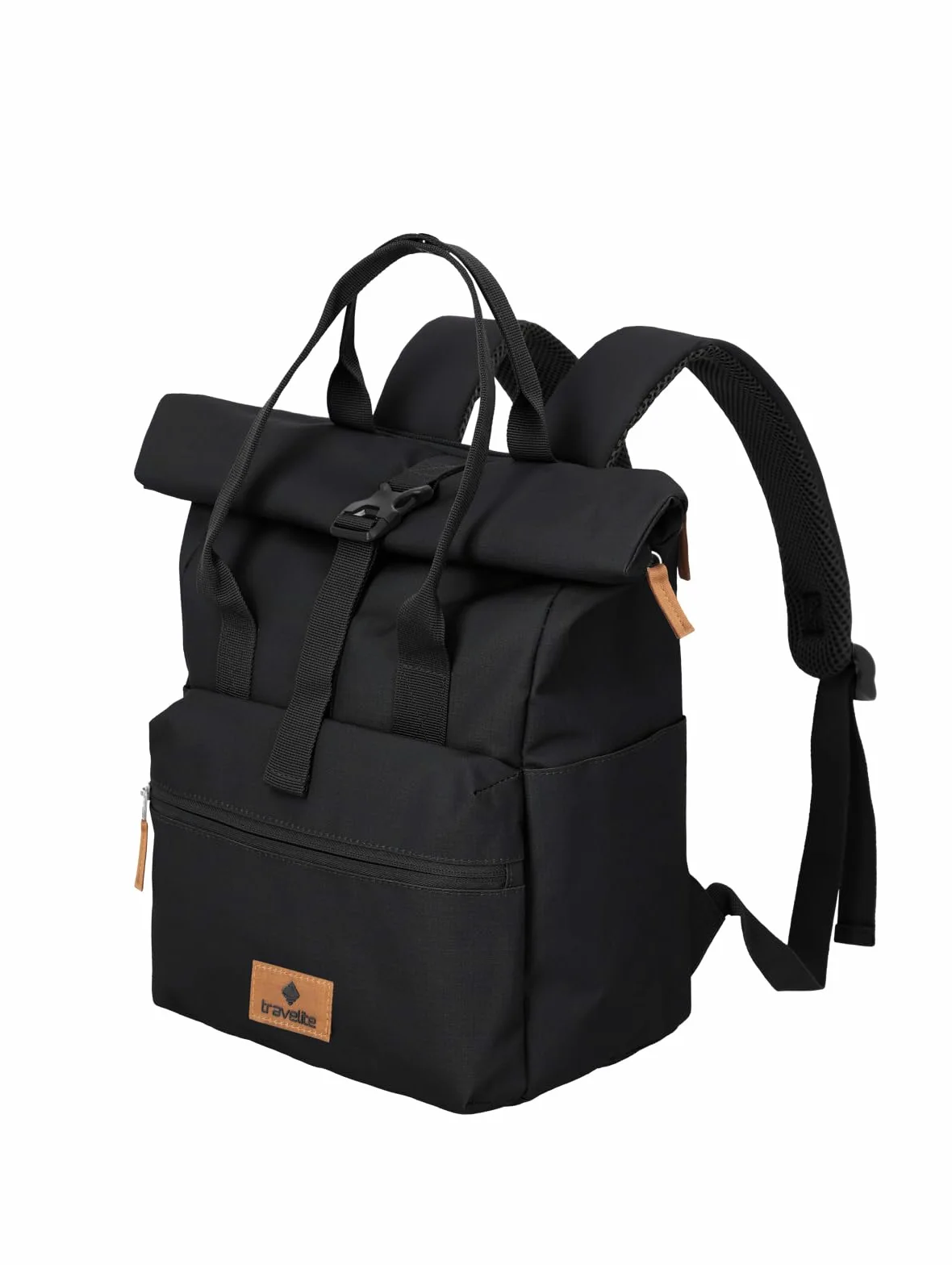 travelite Basics Short Handle Rollup Backpack Zaino Rollup Unisex - Adulto (Pacco da 1)