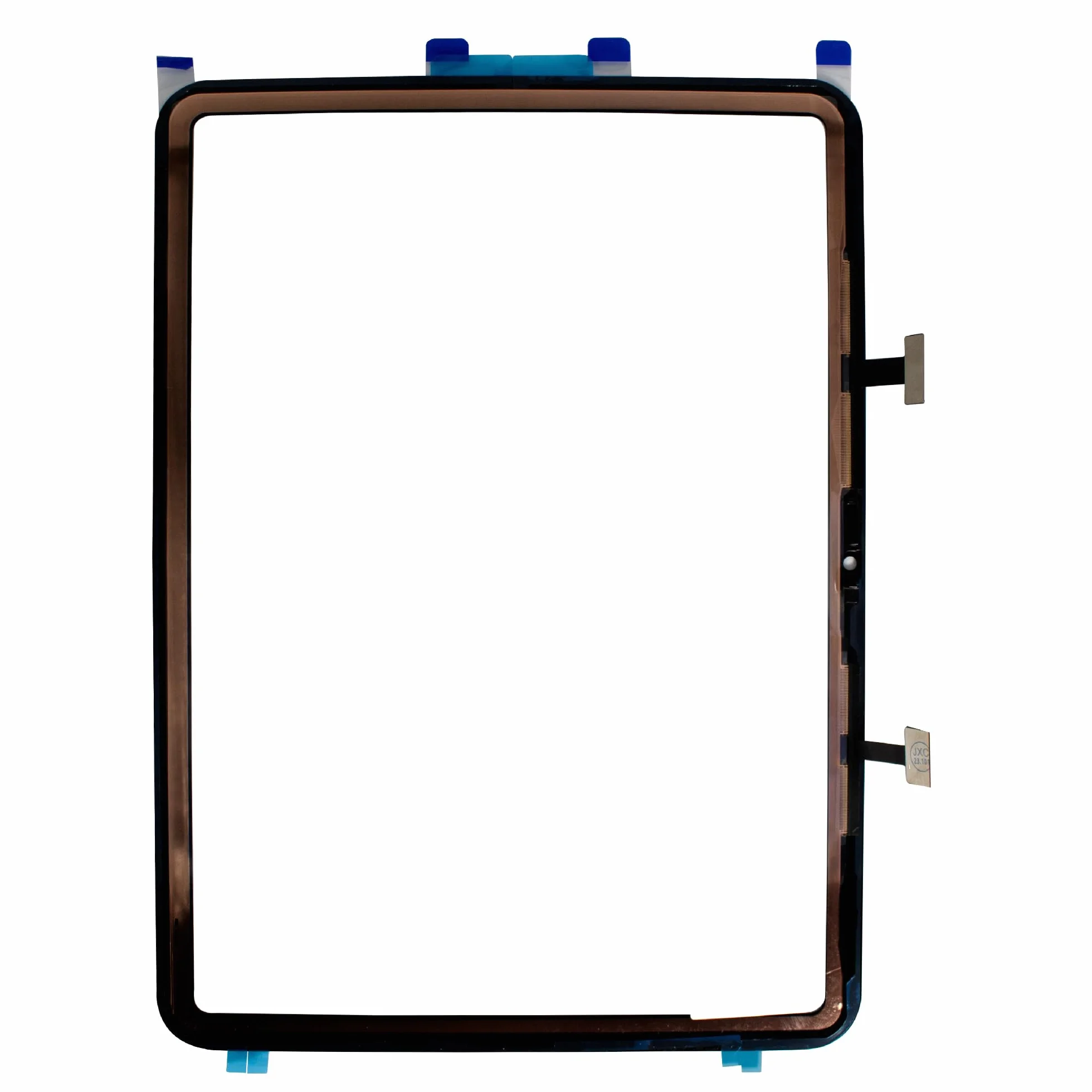 MMOBIEL Vetro touchscreen digitalizzatore compatibile con iPad 10 gen 2022 Parte di ricambio del display - Incl. supporto preinstallato, adesivo biadesivo e strumento di riparazione - Nero