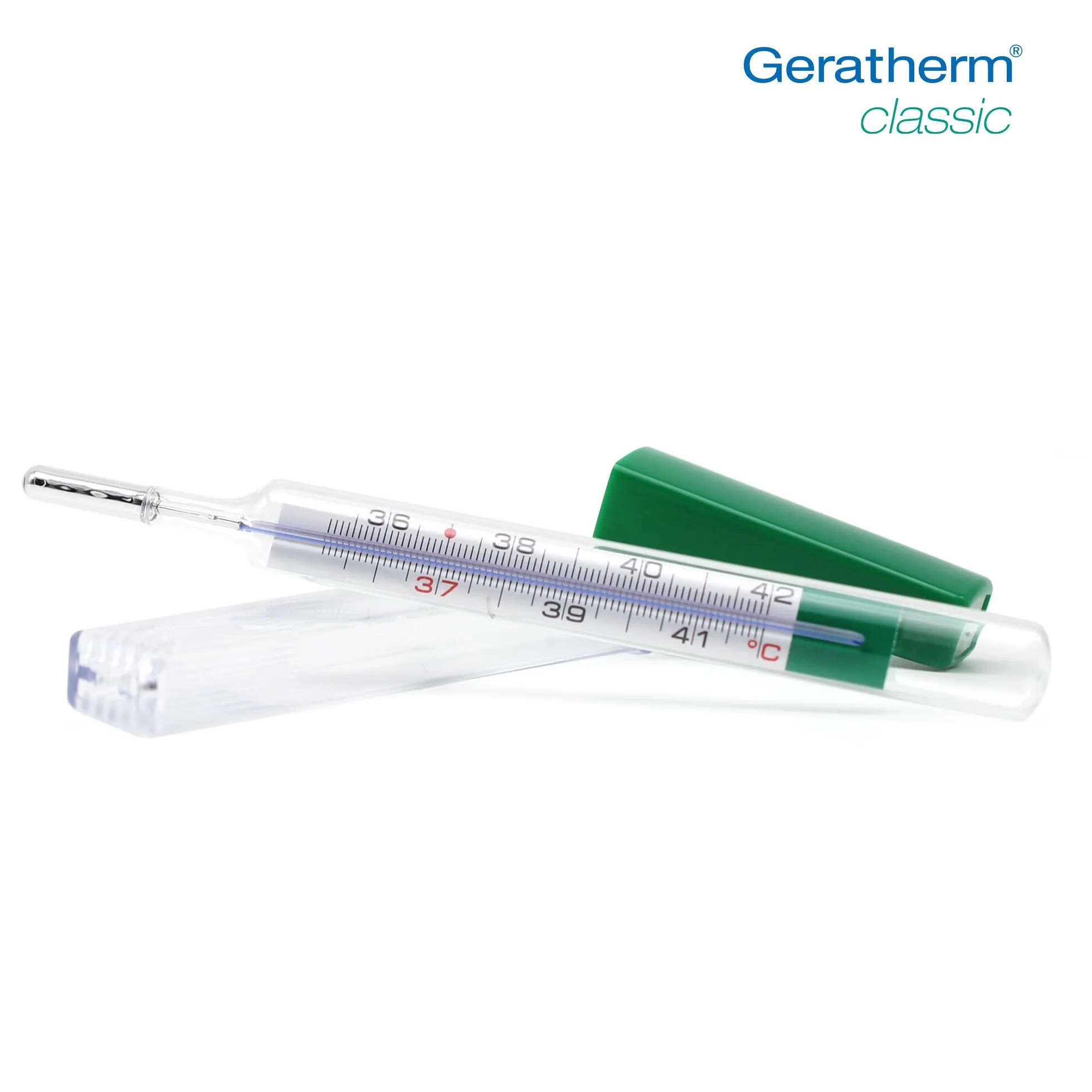 Geratherm Classico termometro analogico senza mercurio, precisione garantita a vita