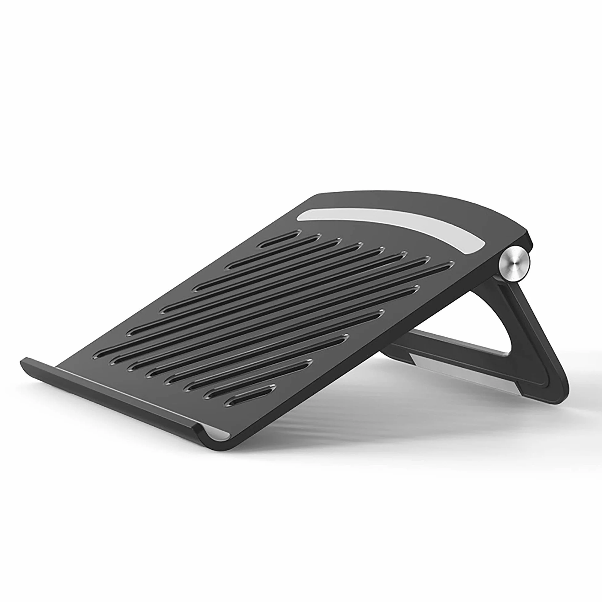 CELLONIC Universale supporto pc portatile, nero laptop stand, rialzo notebook con funzione di aerazione e sostegno, postura più comoda – per portatili da 13” ai 17,3"