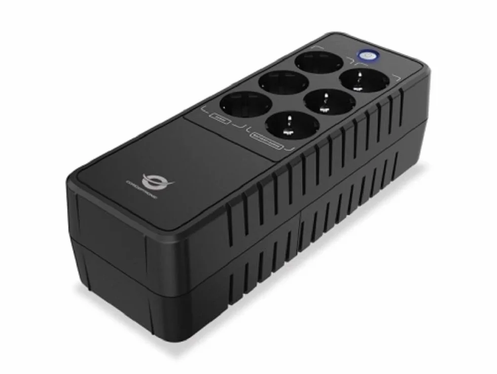 Conceptronic ZEUS05E gruppo di continuità (UPS) Standby (Offline) 650 VA 360 W 6 presa(e) AC