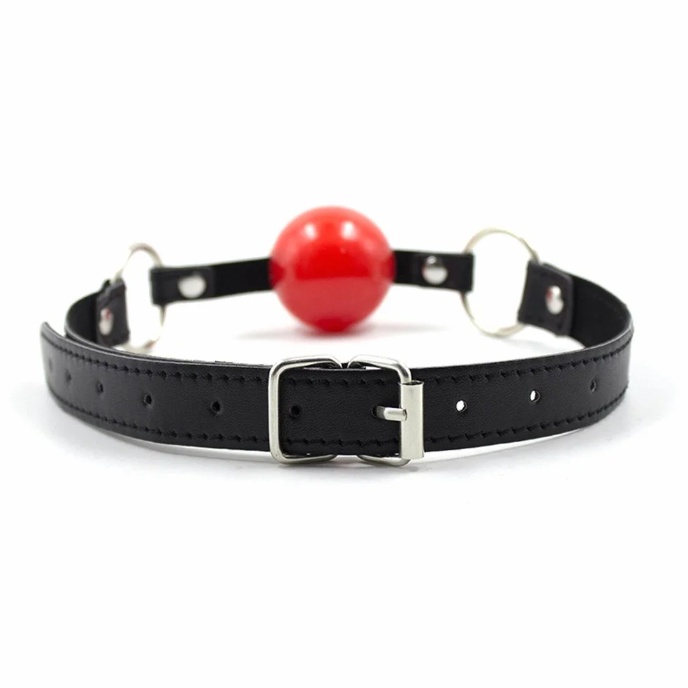 Silicone Knebel regolabile FETISH Ball Gag bocca Sex Spielzeug