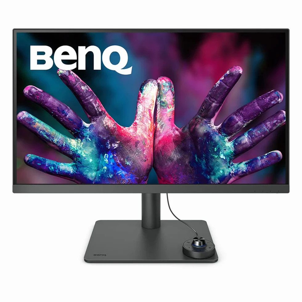 BenQ Creative Pro PD2705U Monitor 27 Pollici 4K per Designer, IPS, AQCOLOR, 99% sRGB, 99% Rec. 709, Delta E ≤ 3, Calibrazione in Fabbrica, Uniformità, 65W USB-C, HDMI, DP, KVM, Compatibile con MacBook