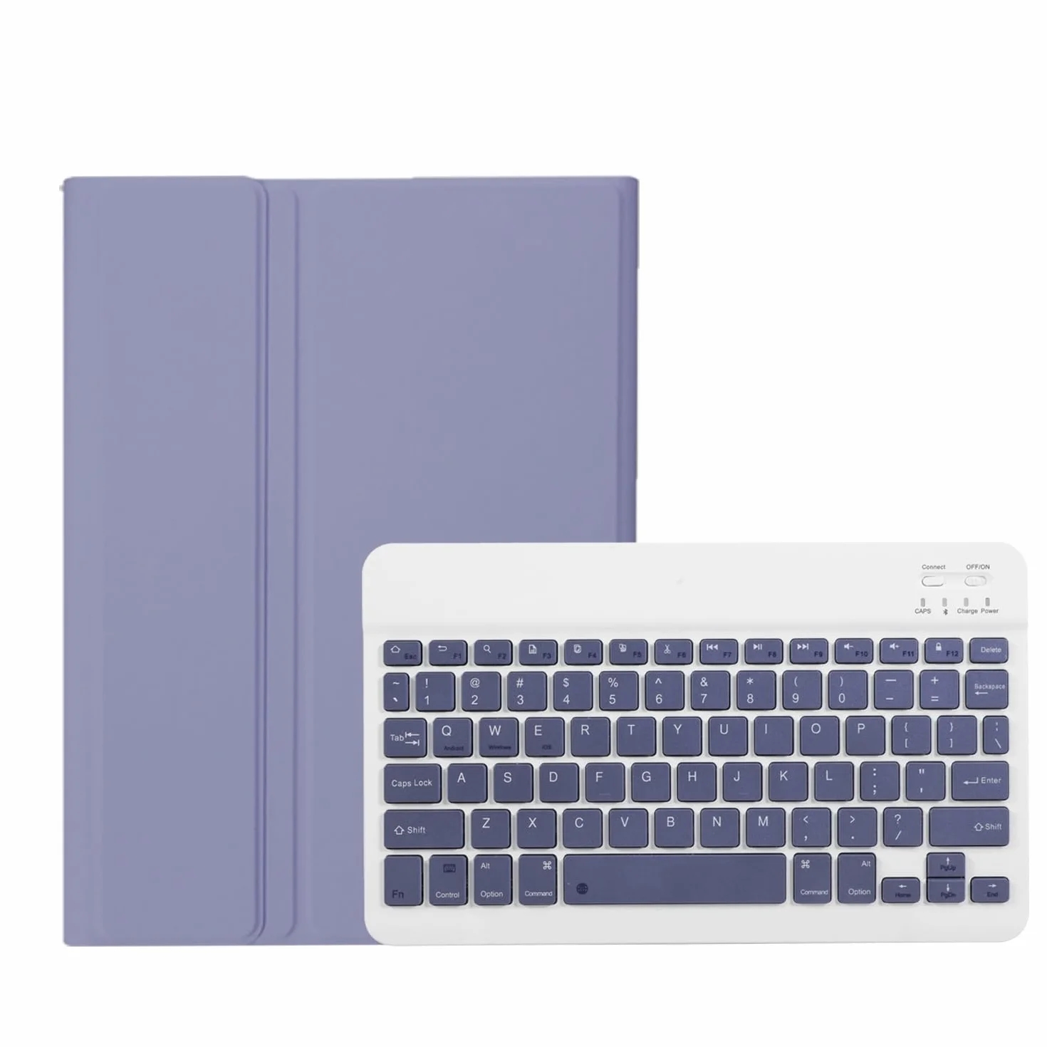 Custodia per tastiera per Honor Pad X9a 11,5" con tastiera QWERTY magnetica rimovibile, Viola