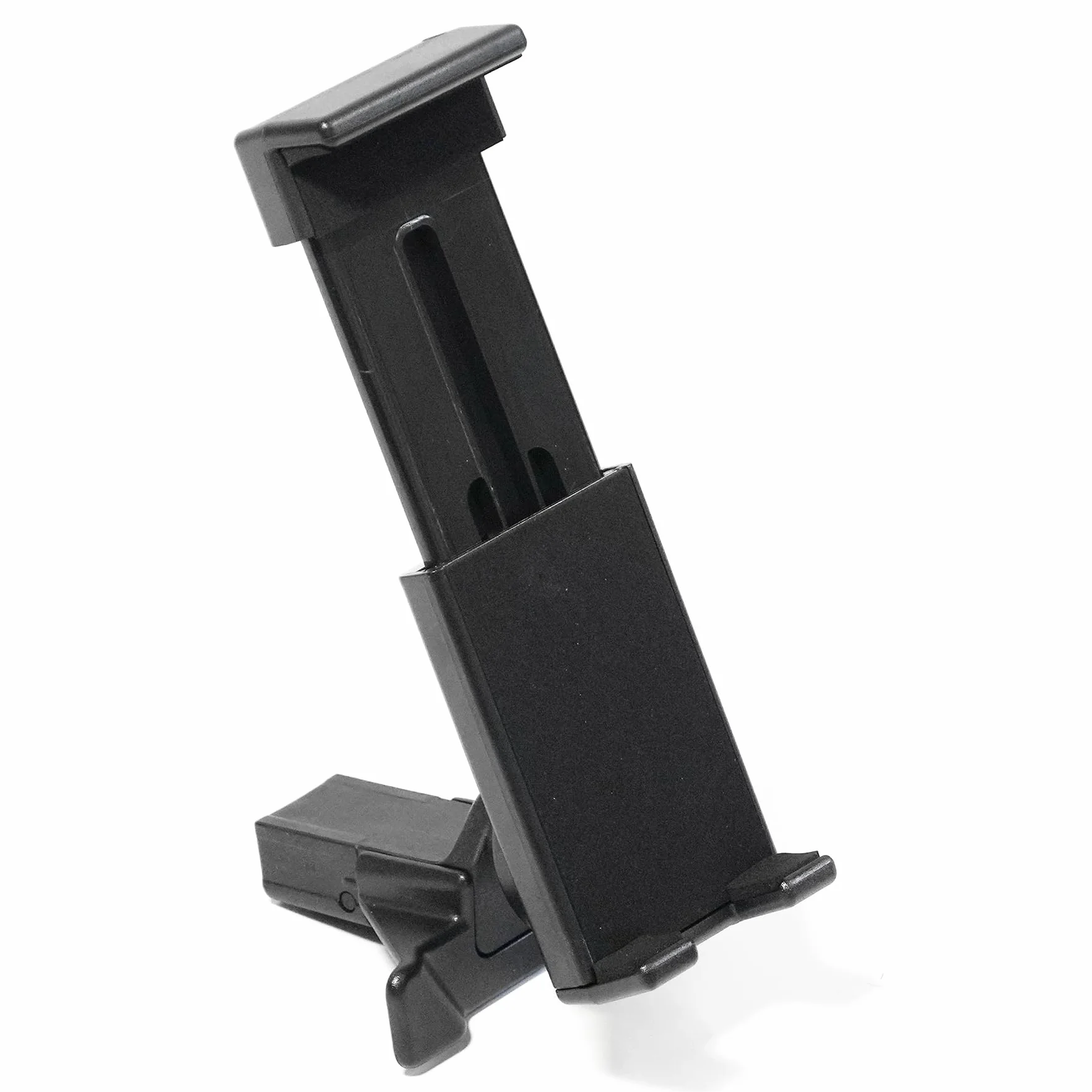 Skoda Supporto Multimediale per Tablet, Nero, Compatibile con Smart Holder Adapter per Poggiatesta, Regolabile 115-195 mm, Rotazione 360°, Inclinazione 30°, Materiale PA6 + ABS, Carico Massimo 750 g