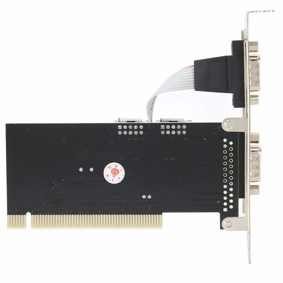 Serial Port Cards, PCI-2 Serial Port Card PCI-Express 2-Port DB9 Serial Controller Card Scheda di Estensione per Desktop