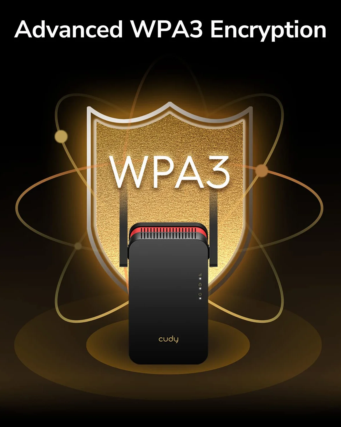 Cudy AX3000 Dual Band Wi-Fi 6 Extender, WiFi 6 Ripetitore Copertura fino a 3000 Sq.Ft. e 60 dispositivi, 802.11ax, 160MHz, MU-MIMO, Beamforming, OFDMA, WPA3