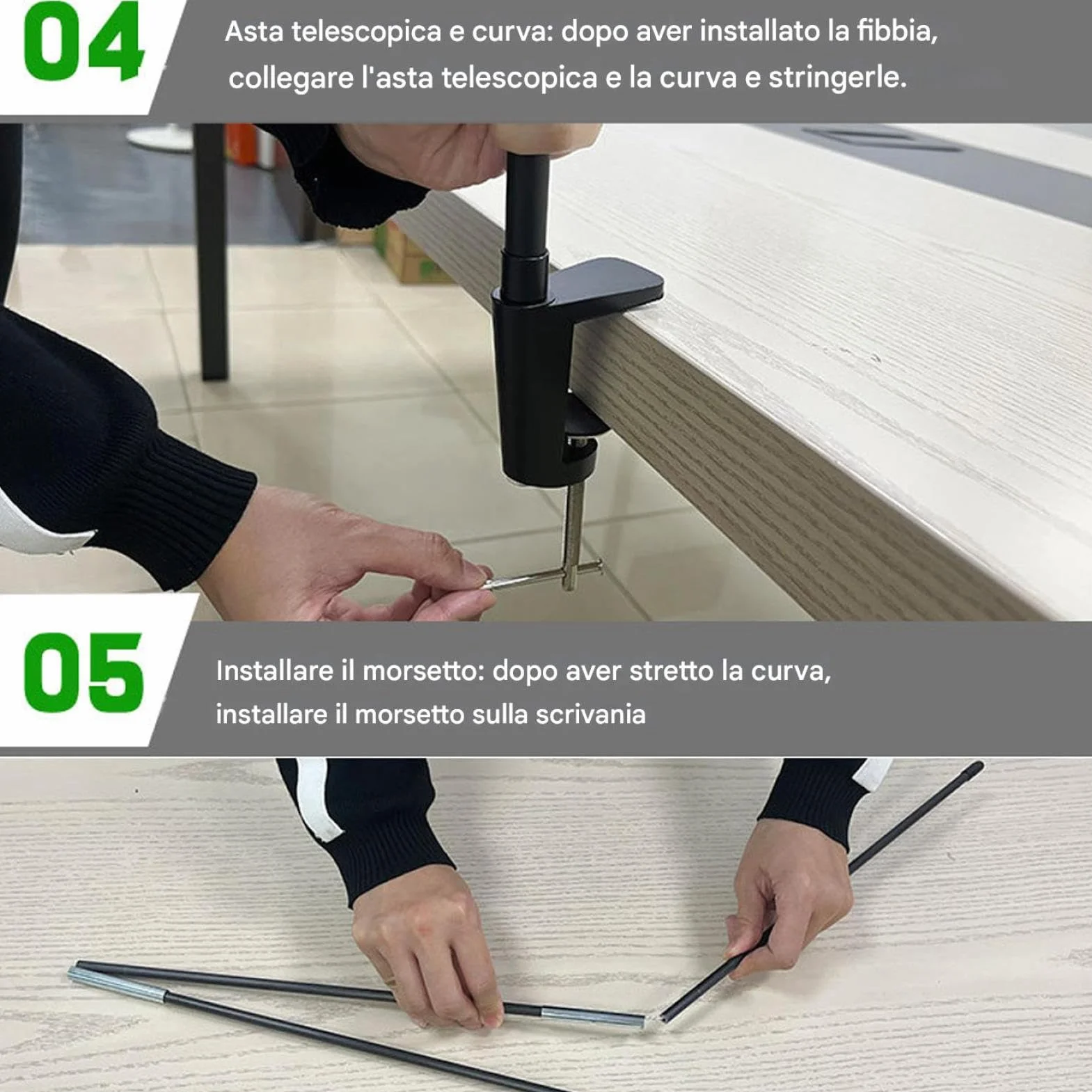 Tettuccio per schermo per area di lavoro – Barriera luminosa portatile, protezione parasole per monitor, pannello per la privacy dello studio, dispositivo antiriflesso per computer, potenziatore della