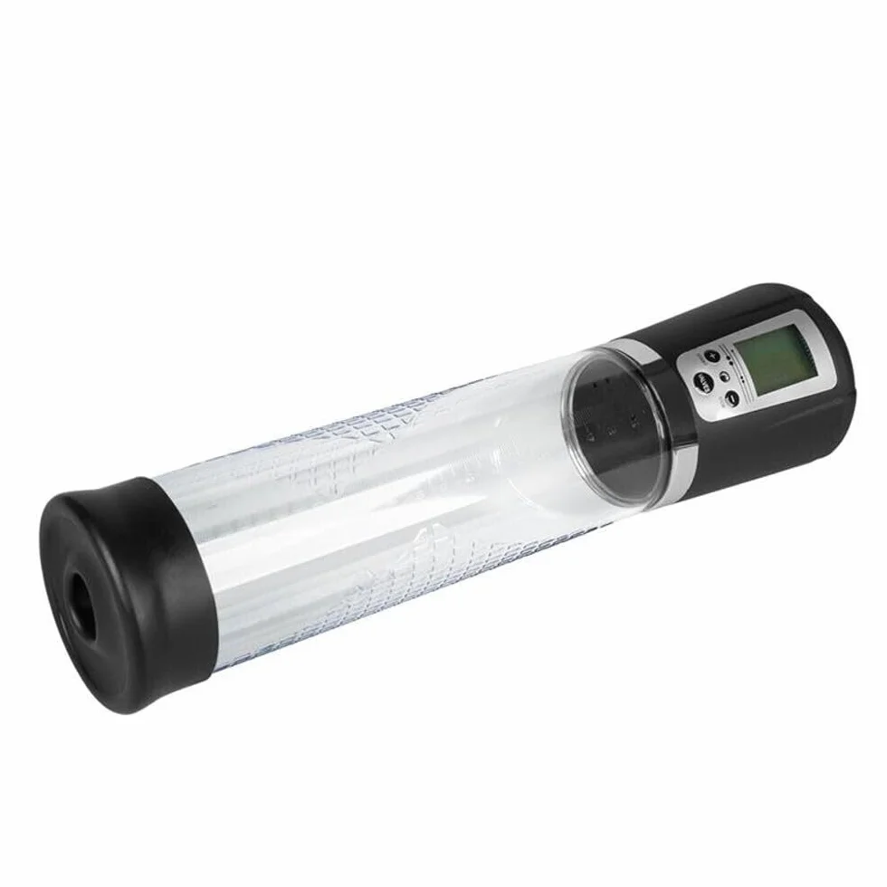 ELETTRO SVILUPPATORE A POMPA A VUOTO PER INGRANDIMENTO PENE MASCHILE CON DISPLAY LED