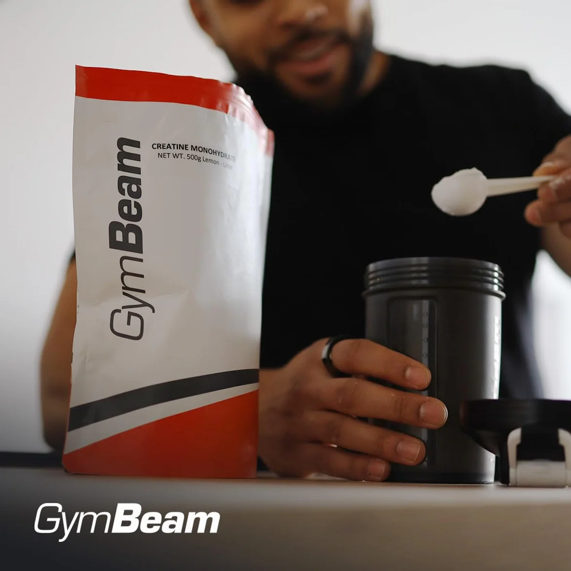 GymBeam Creatina Monoidrata 100% Polvere Altamente Solubile 500 g Non aromatizzato