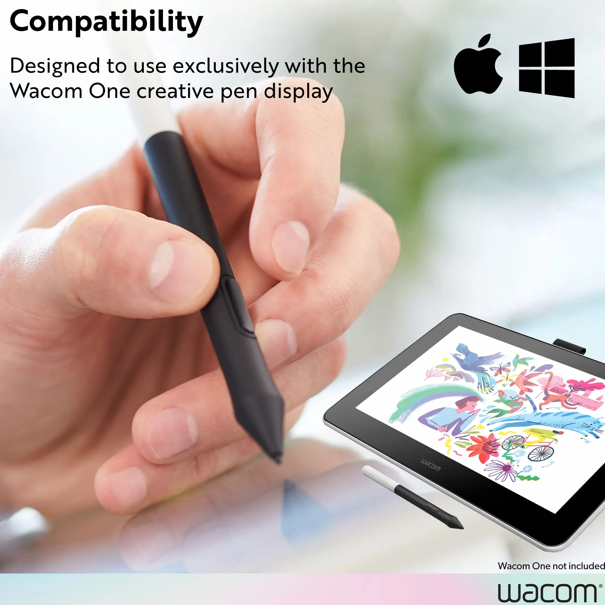 Wacom One Pen CP91300B2Z - Penna per display creativo Wacom One Pen