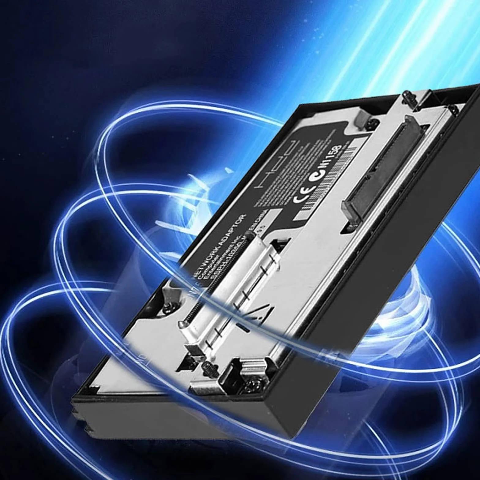 mumisuto Adattatore HDD per PS2 per interfaccia SATA, adattatore per disco rigido per PS2, senza IDE
