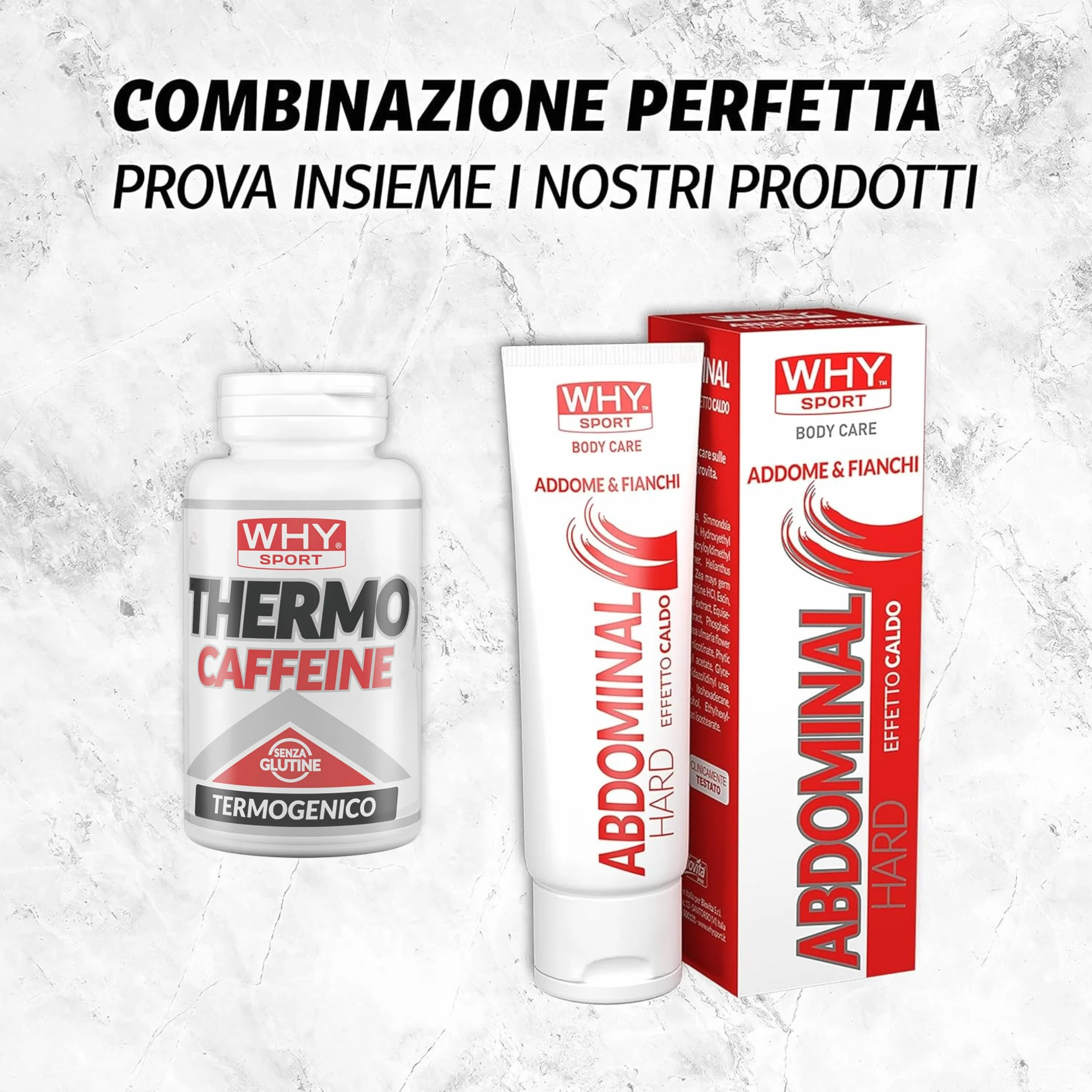 WHY SPORT THERMO CAFFEINE Brucia Grassi Pre Workout 90 Compresse