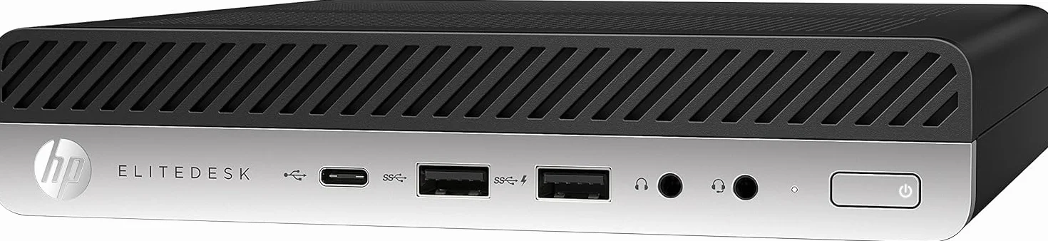HP Elitedesk Mini PC Intel Core i5 6th 16GB RAM 256GB SSD WiFi USB Windows 11 Pro Libre Office Ricondizionato