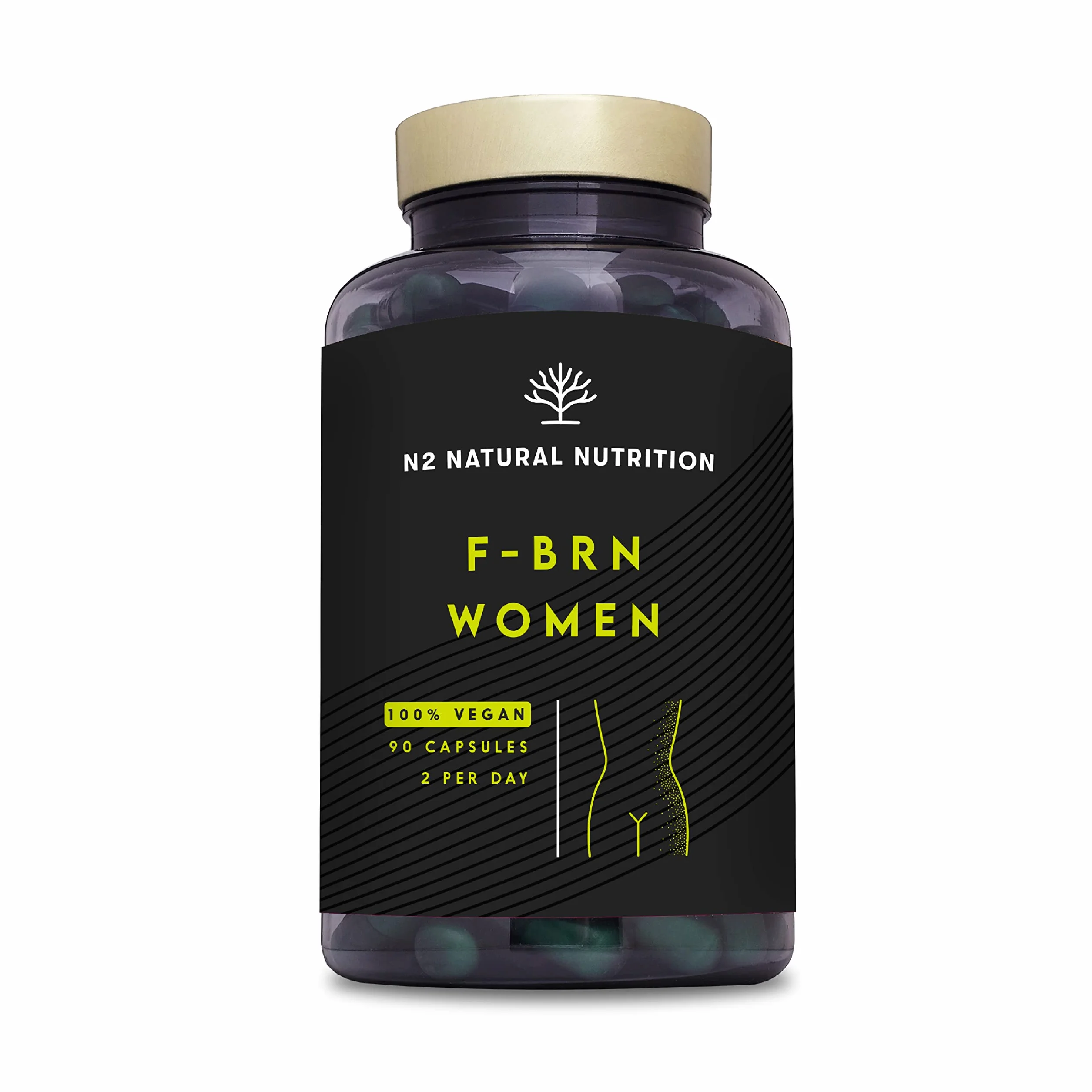 Integratore Donna Tè Verde Garcinia Cambogia Ginseng Caffeina Cromo 90 capsule N2 Natural Nutrition