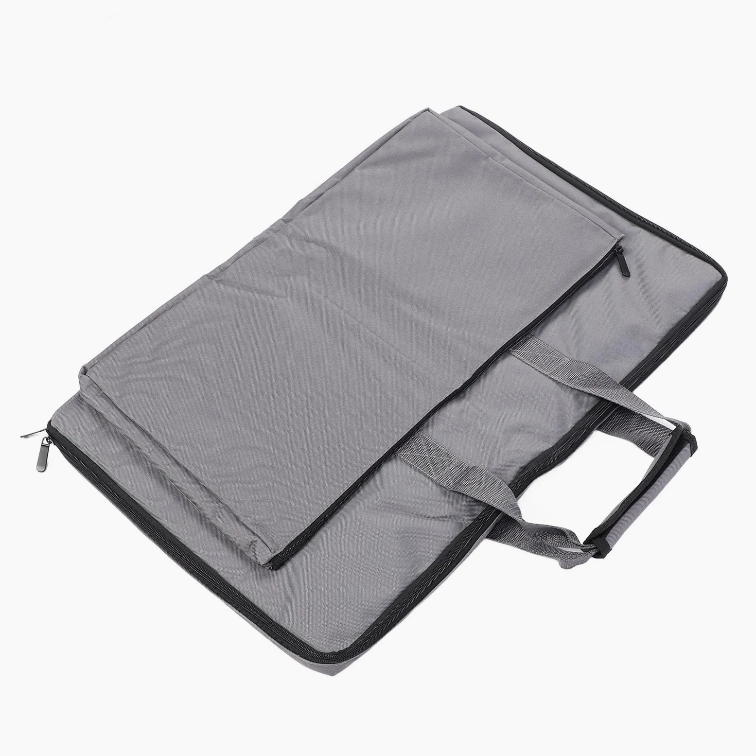 Zerodis Necessaire da Viaggio in Tela, Custodia Porta Satellite con Doppia