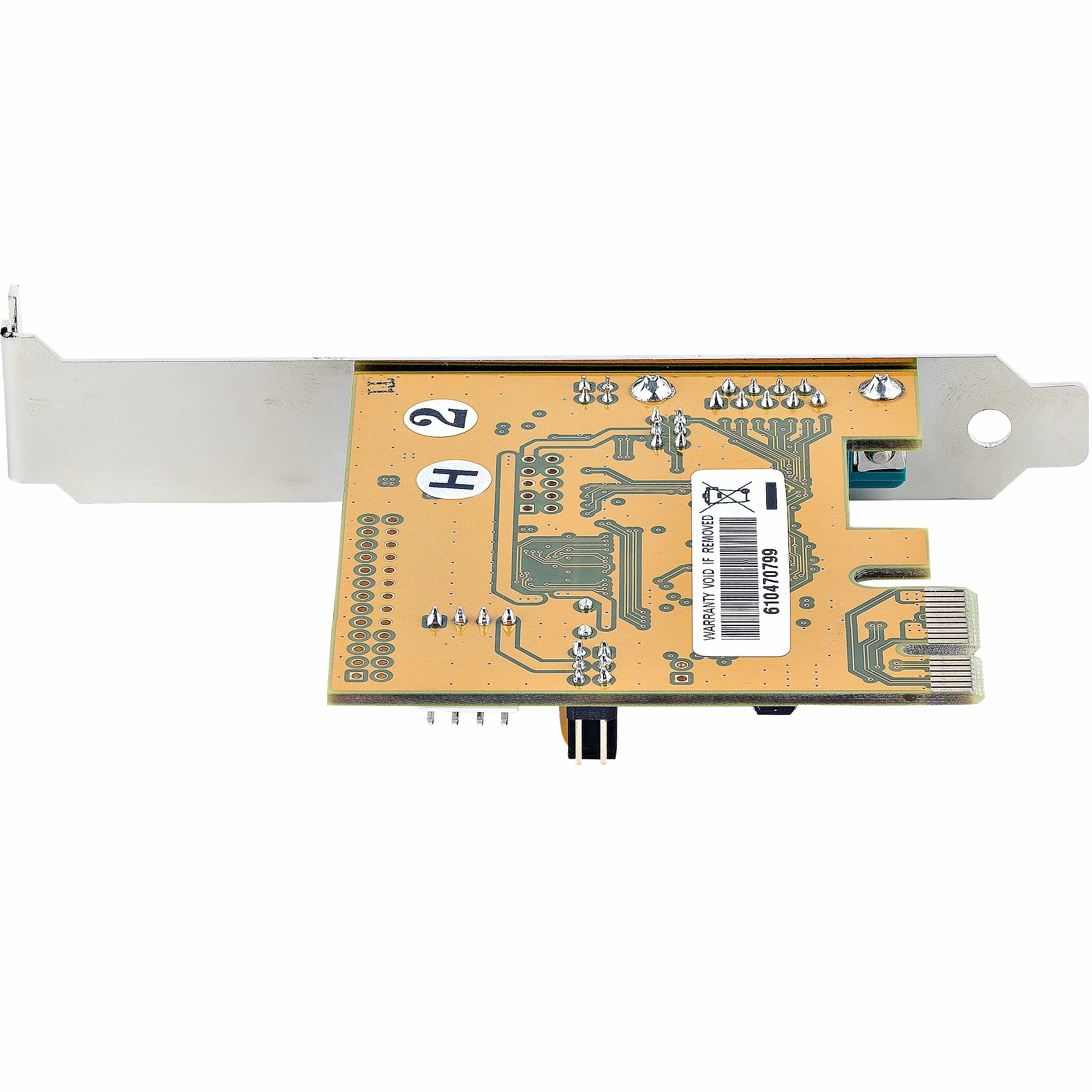 StarTech.com Scheda seriale PCI Express a 1 porta; Scheda di interfaccia seriale da PCIe a RS232 (DB9), Scheda PCIe con 16C1050 UART con ritenzione COM, Windows e Linux (11050-PC-SERIAL-CARD)